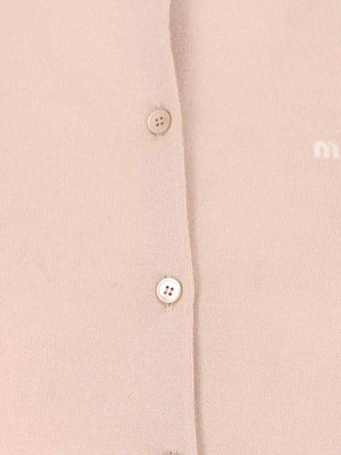Miu Miu LOGO CROP CARDIGAN Size XS / US 0-2 / IT 36-38 - 3 Thumbnail