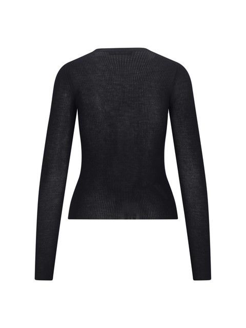Miu Miu LOGO CROP SWEATER Size XS / US 0-2 / IT 36-38 - 2 Thumbnail