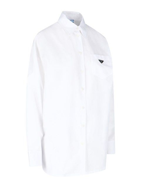 Prada LOGO SHIRT Size S / US 4 / IT 40 - 2 Thumbnail