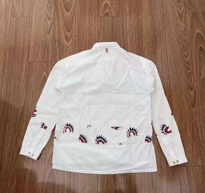 トップス visvim kerchief border tunic shirts VISVIM KERCHIEF BORDER TUNIC SHIRT