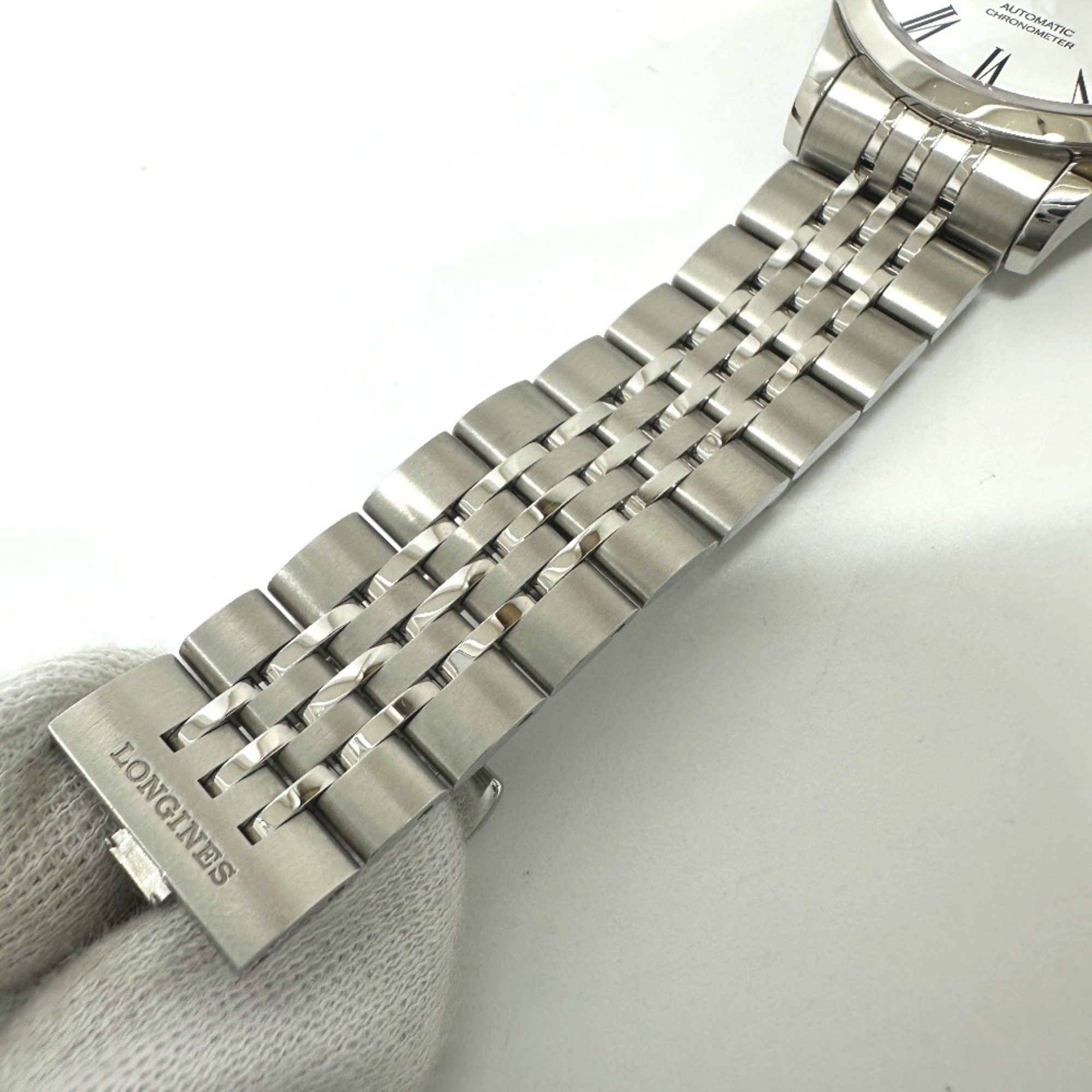 Longines Longines L2.820.4.11.6 watch Automatic date Wristwatch Silver Size ONE SIZE - 12 Thumbnail