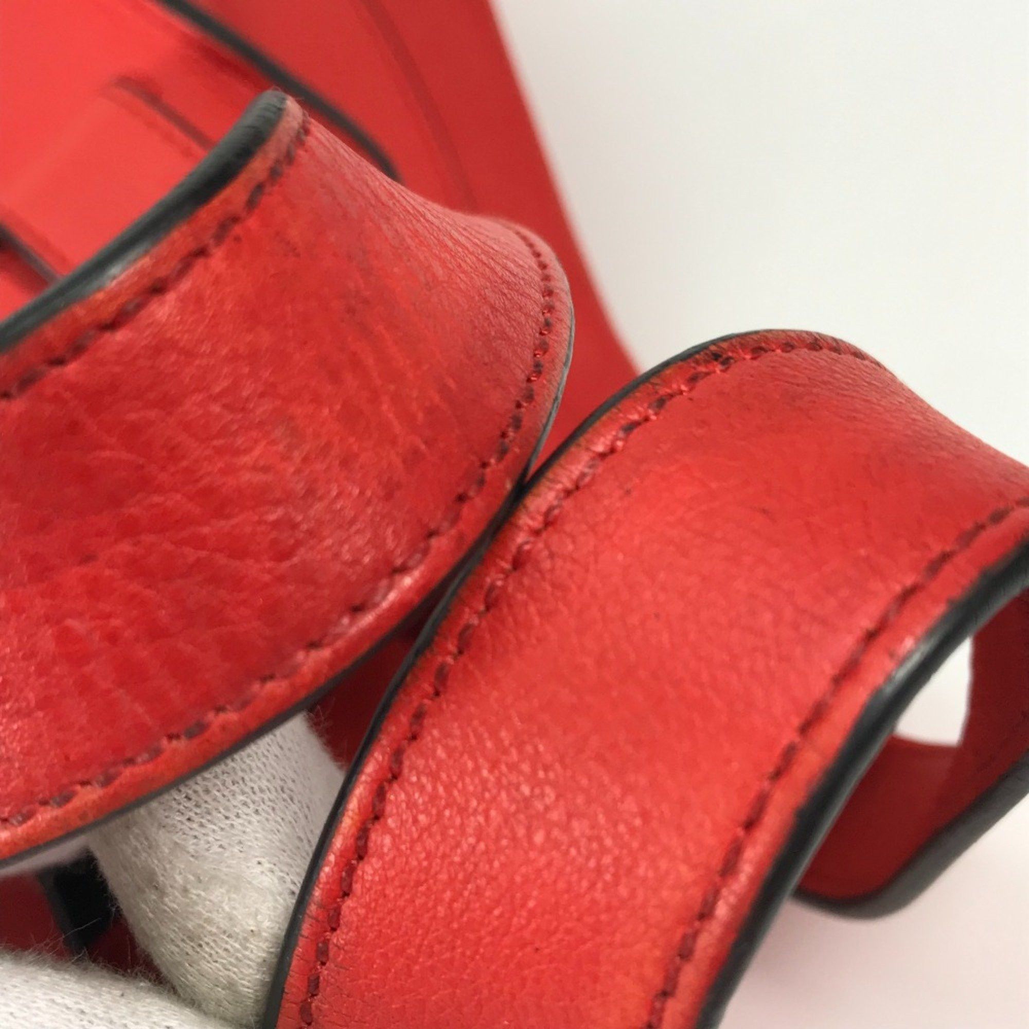 Loewe Loewe 387.30.N60 Crossbody 2WAY Shoulder Bag Hand Bag Red Size ONE SIZE - 10 Thumbnail