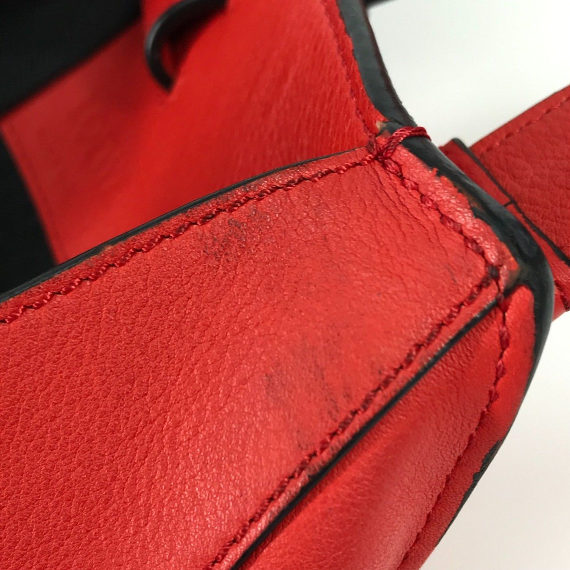 Loewe Loewe 387.30.N60 Crossbody 2WAY Shoulder Bag Hand Bag Red Size ONE SIZE - 13 Thumbnail
