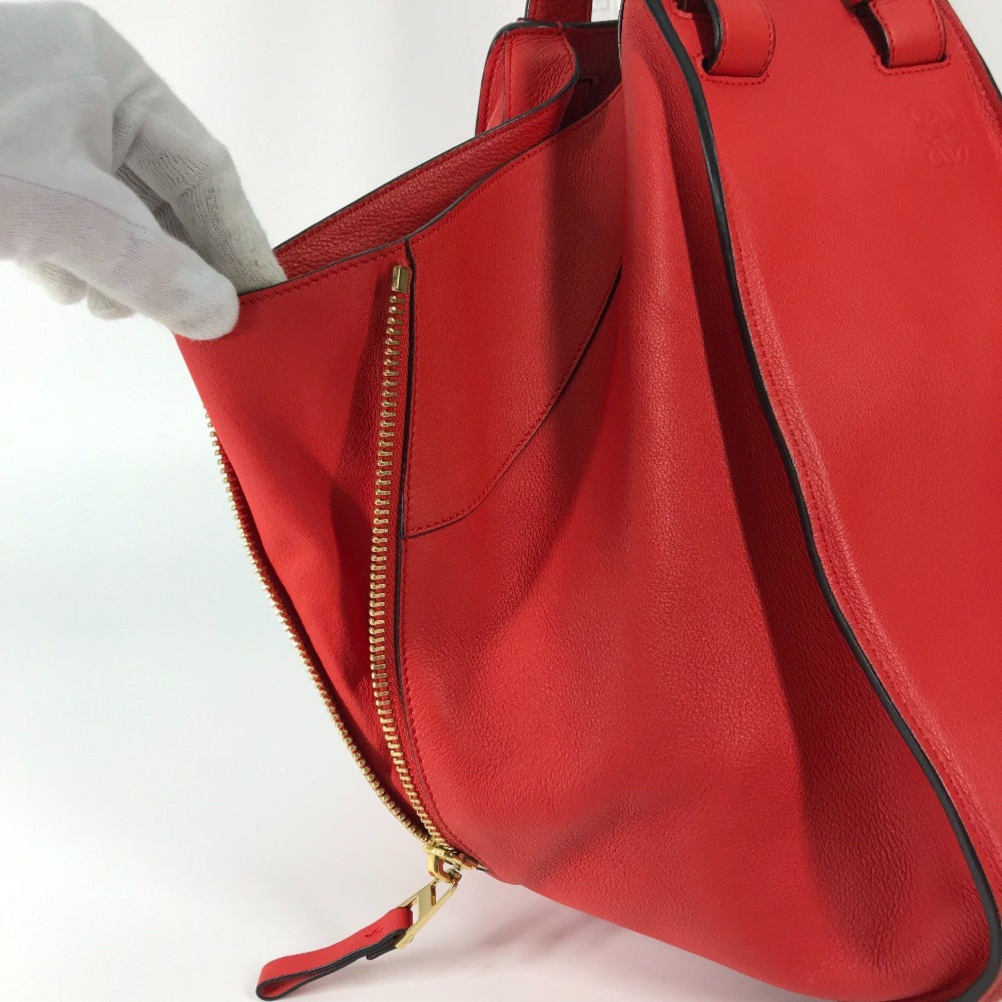 Loewe Loewe 387.30.N60 Crossbody 2WAY Shoulder Bag Hand Bag Red Size ONE SIZE - 5 Thumbnail