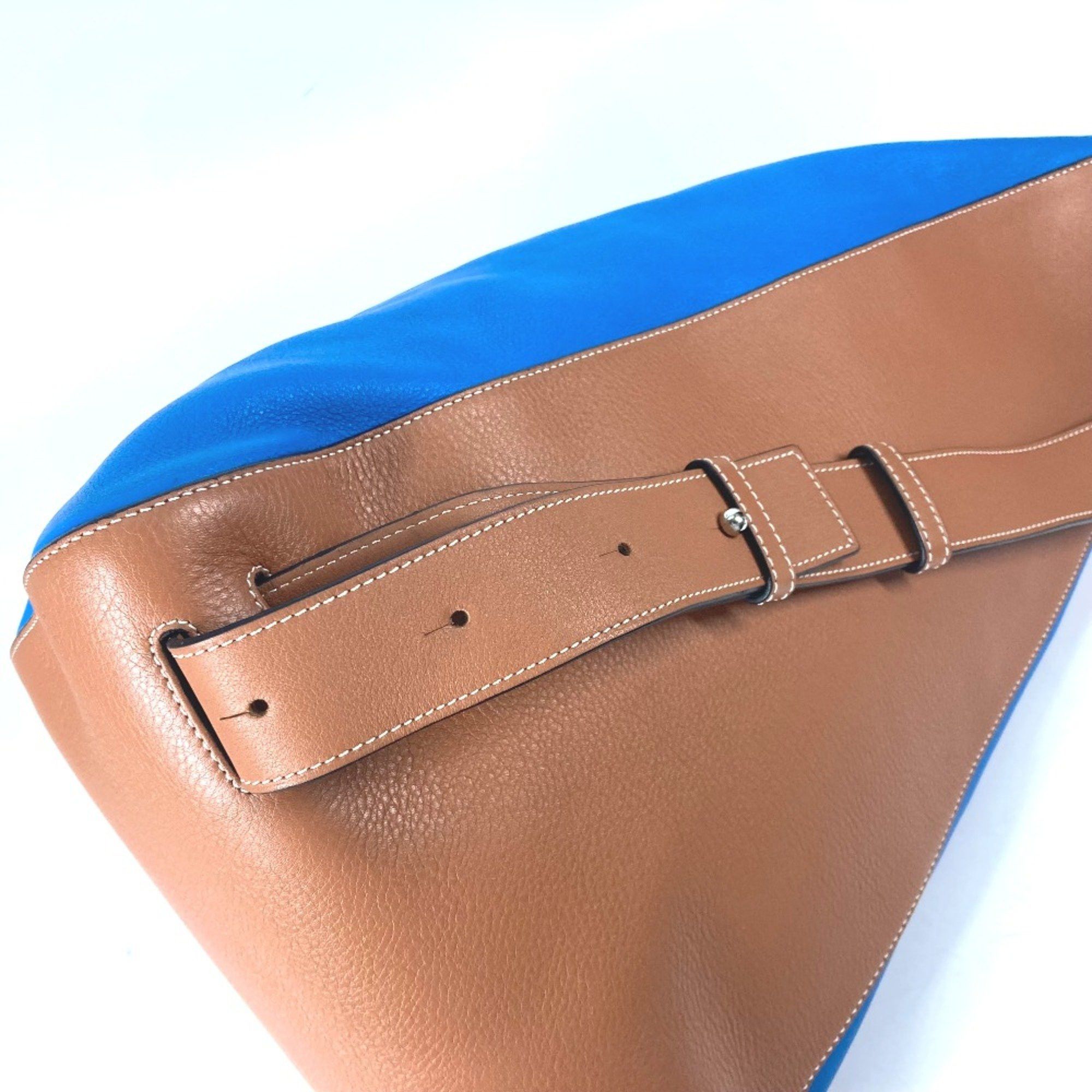 Loewe Loewe Bag Bicolor cross Shoulder Bag blue Brown Size ONE SIZE - 12 Thumbnail