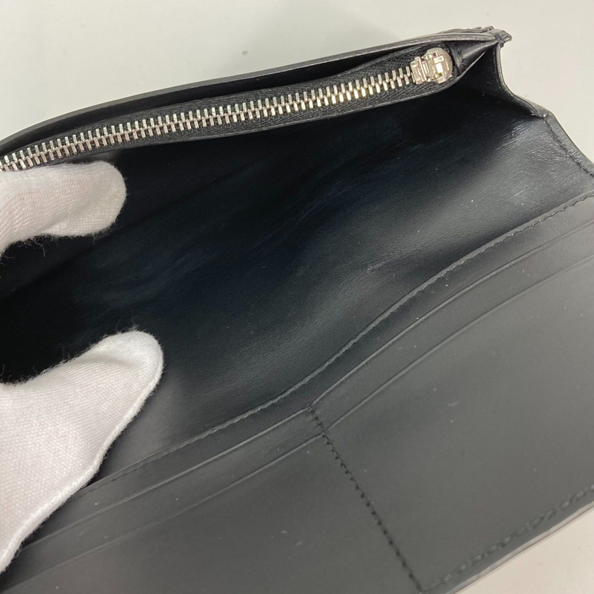 Loewe Loewe Long wallet Two fold Long Wallet Black Size ONE SIZE - 13 Thumbnail