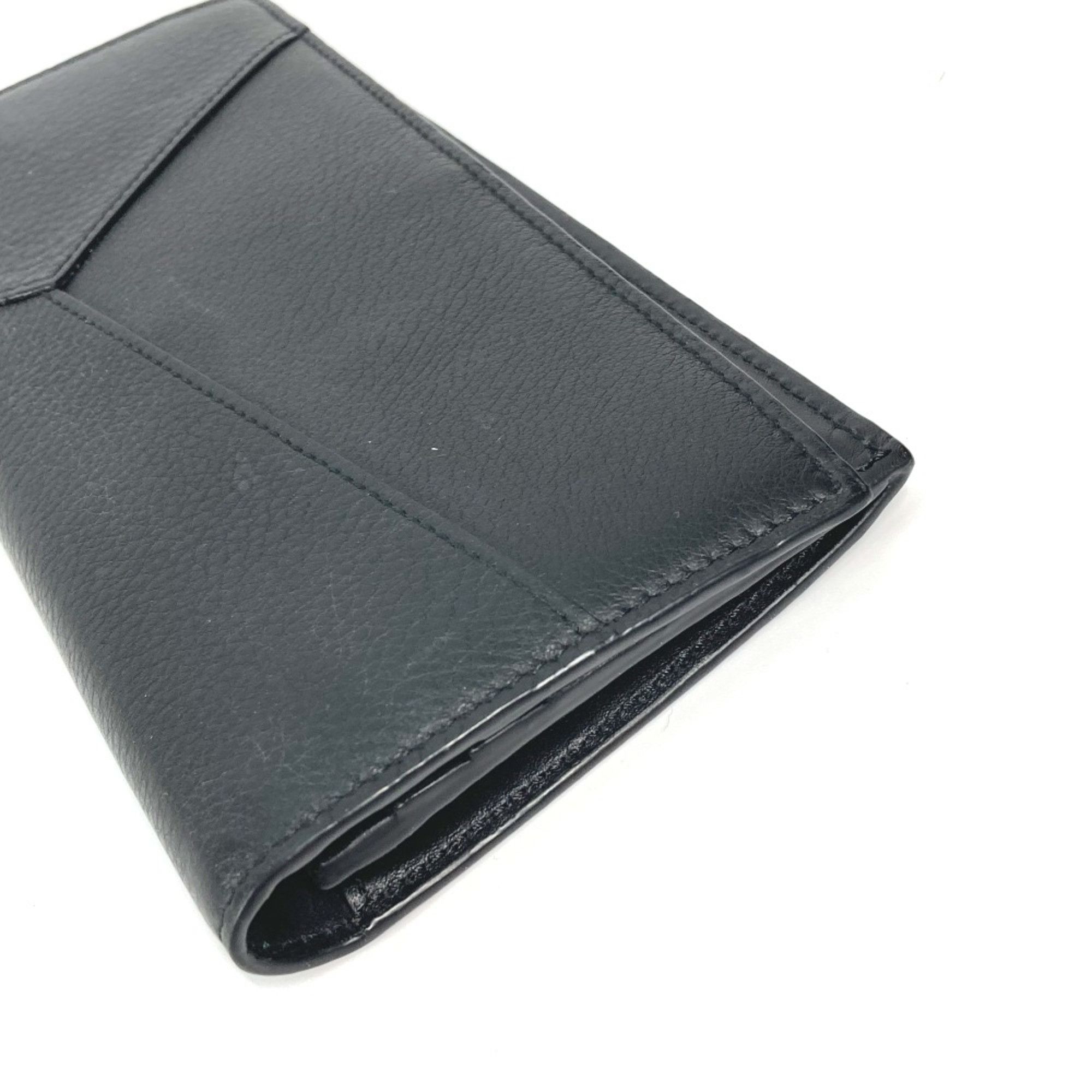 Loewe Loewe Long wallet Two fold Long Wallet Black Size ONE SIZE - 5 Thumbnail