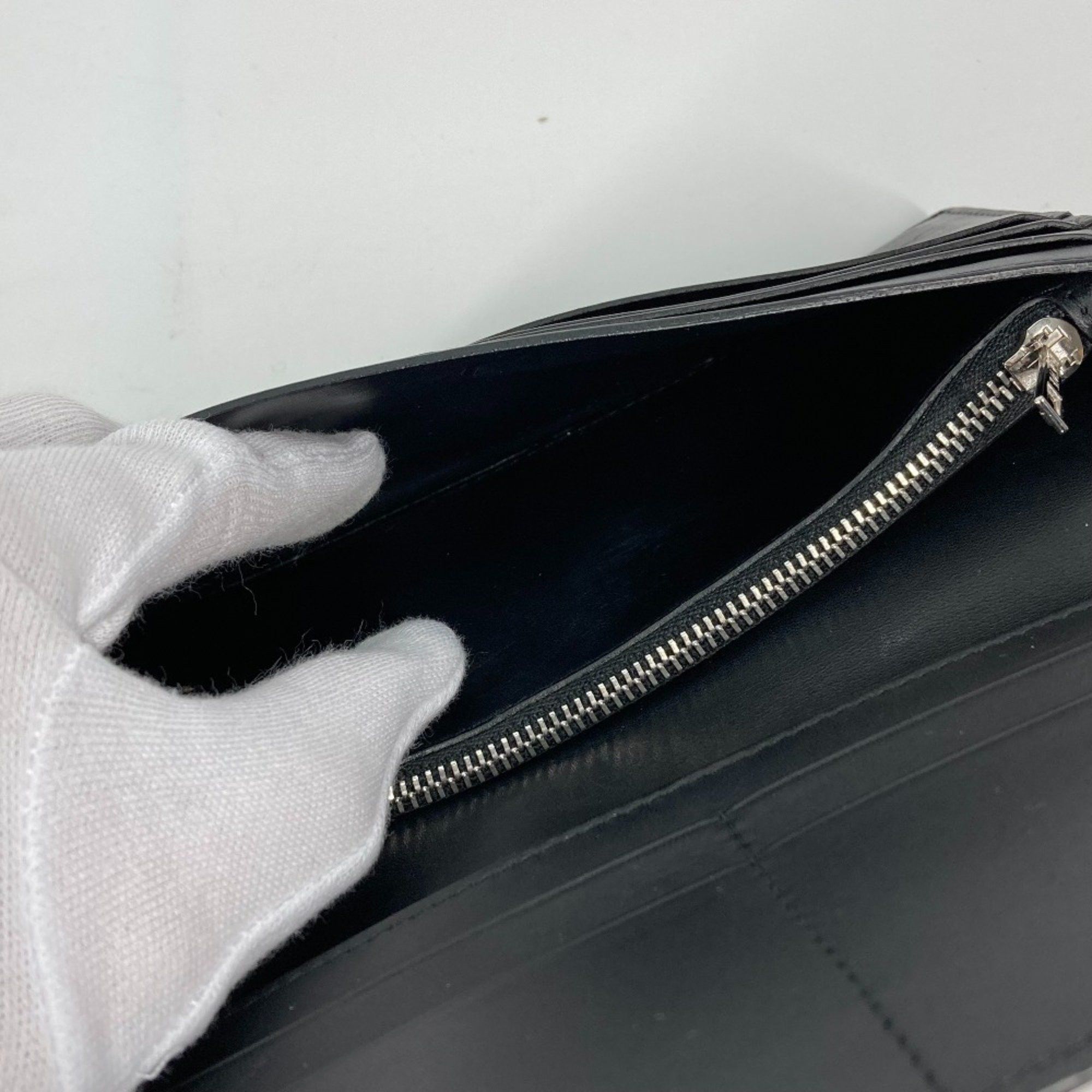 Loewe Loewe Long wallet Two fold Long Wallet Black Size ONE SIZE - 12 Thumbnail
