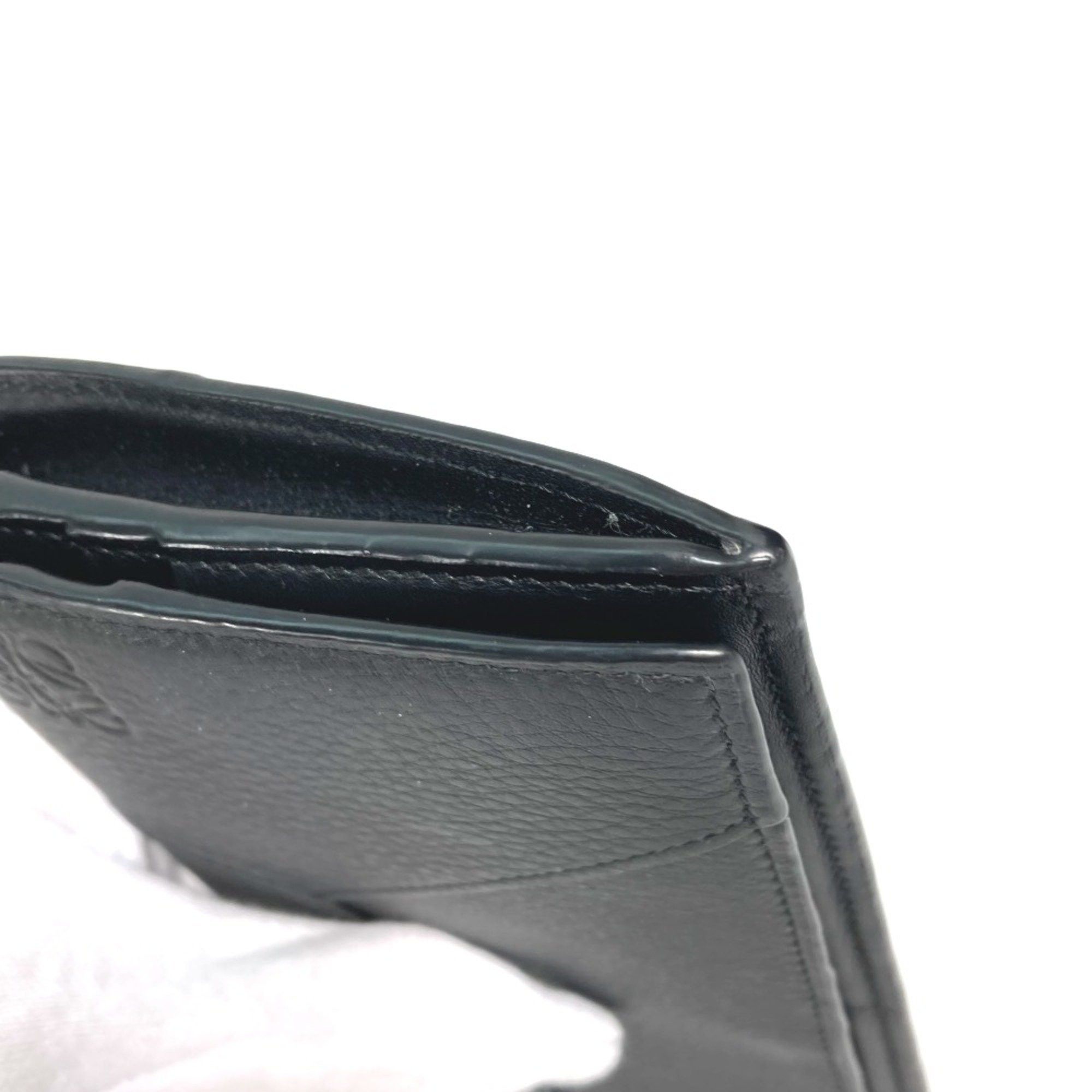 Loewe Loewe Long wallet Two fold Long Wallet Black Size ONE SIZE - 7 Thumbnail
