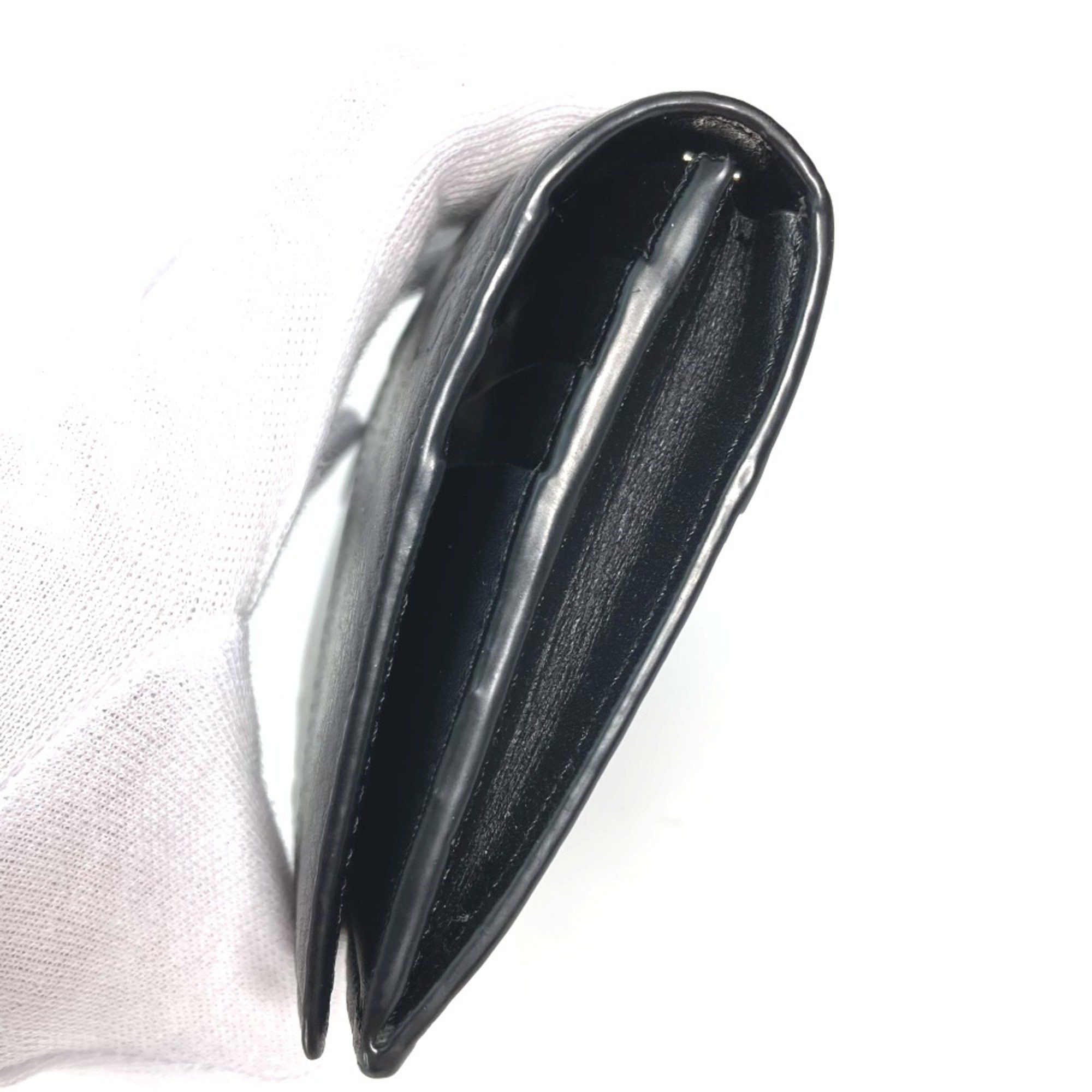 Loewe Loewe Long wallet Two fold Long Wallet Black Size ONE SIZE - 3 Thumbnail