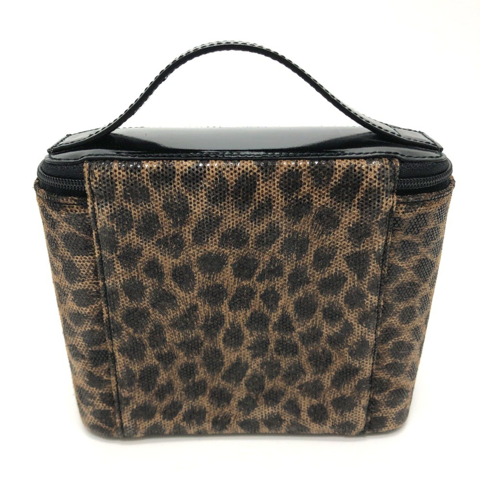 Loewe Loewe Leopard Bag Vanity bag Brown GoldHardware Size ONE SIZE - 2 Thumbnail