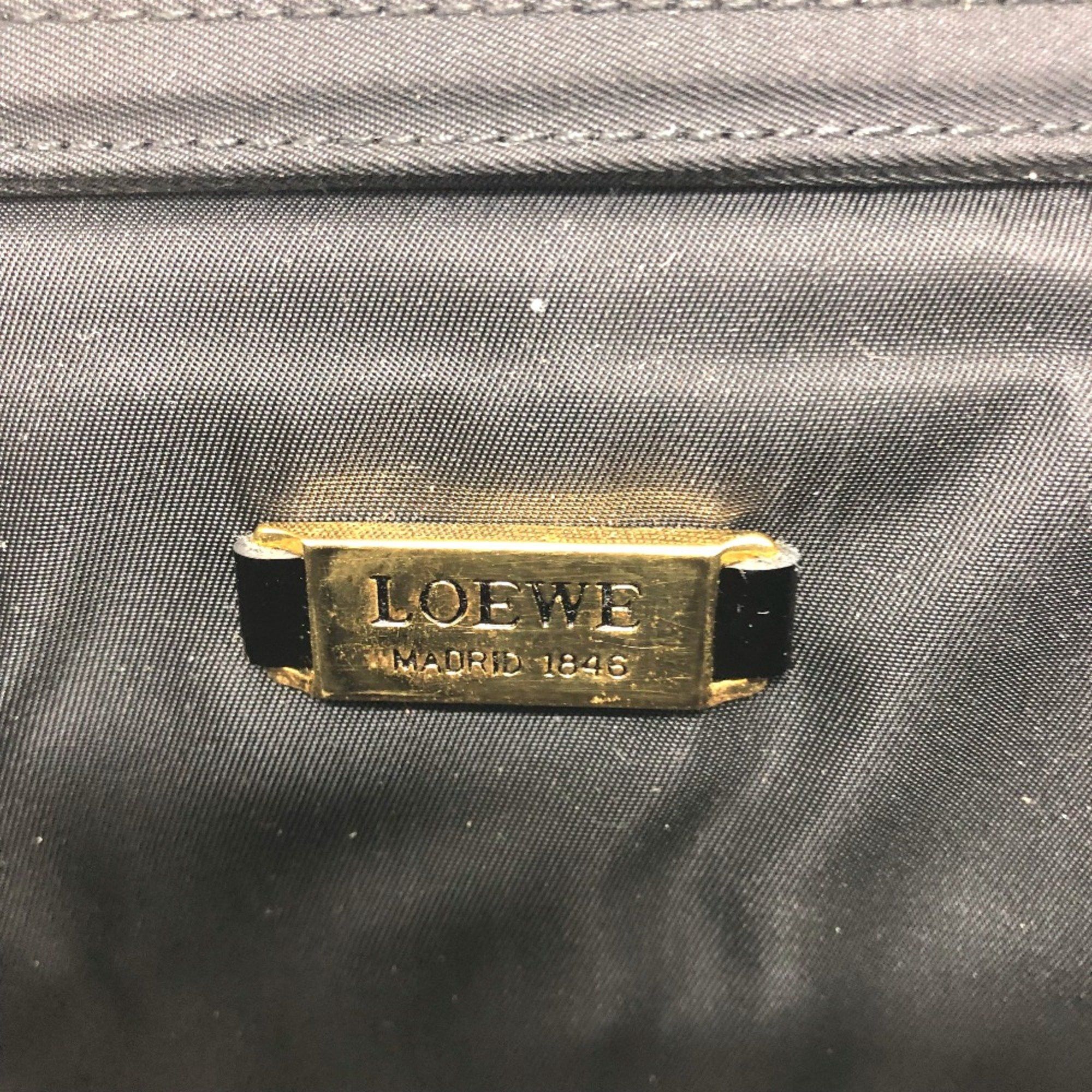 Loewe Loewe Leopard Bag Vanity bag Brown GoldHardware Size ONE SIZE - 13 Thumbnail