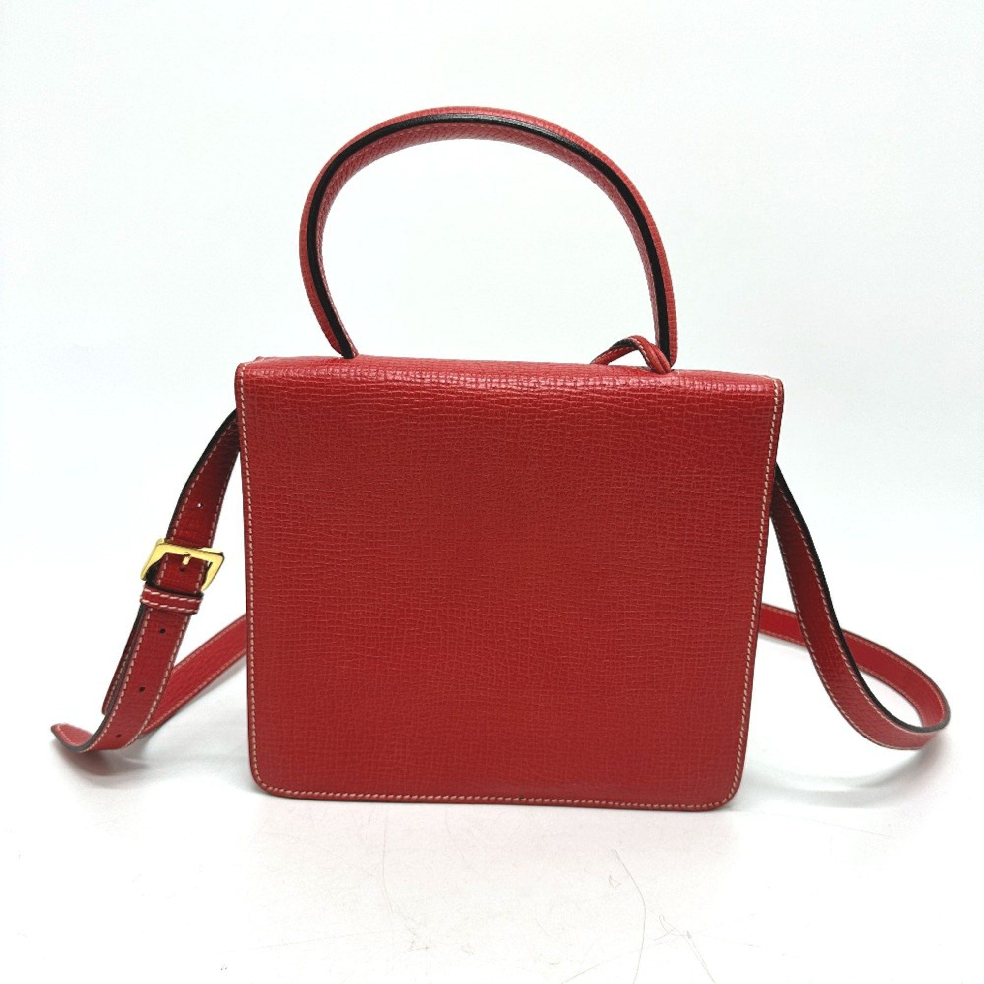 Loewe Loewe 2WAY Shoulder Hand Bag Red Size ONE SIZE - 2 Thumbnail