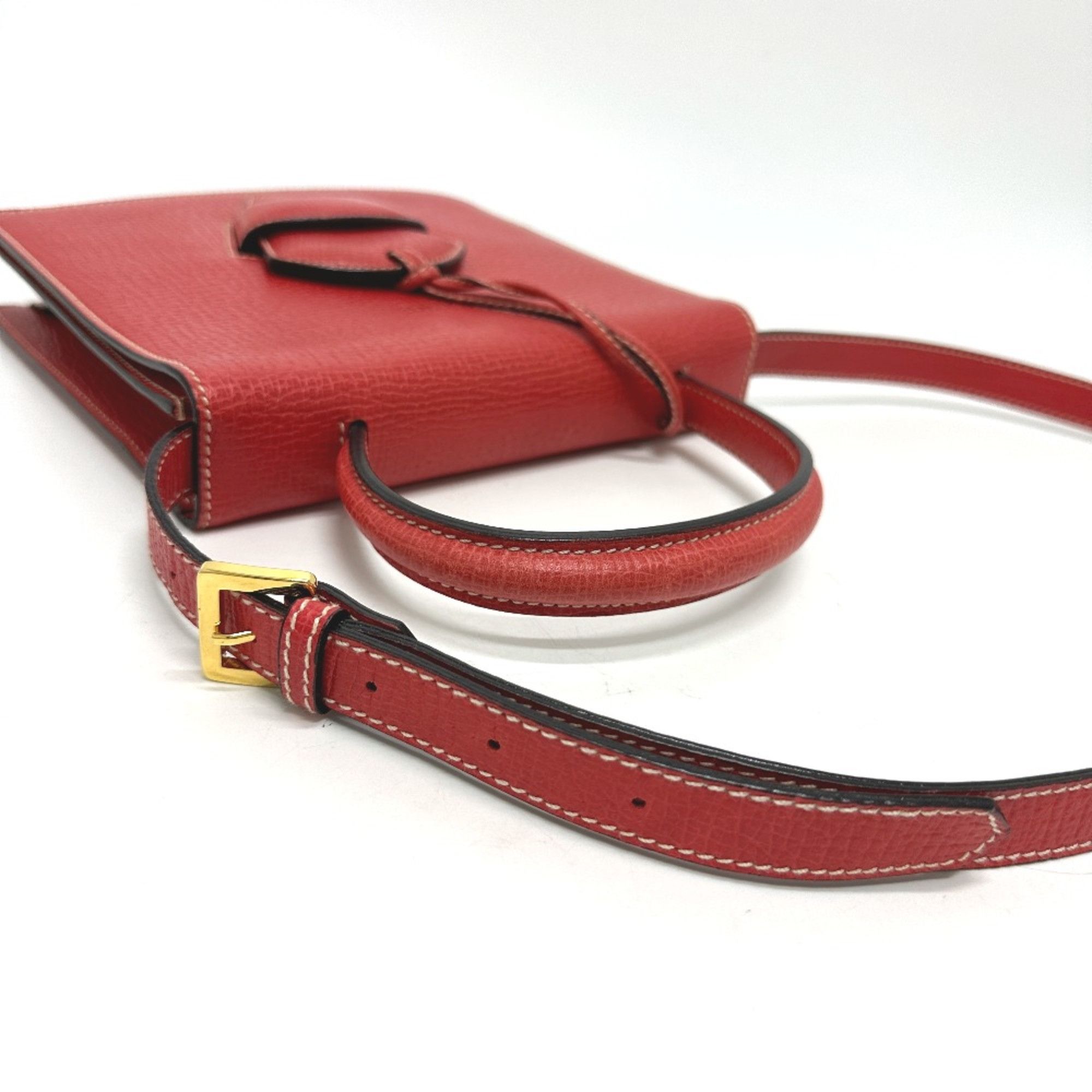 Loewe Loewe 2WAY Shoulder Hand Bag Red Size ONE SIZE - 9 Thumbnail