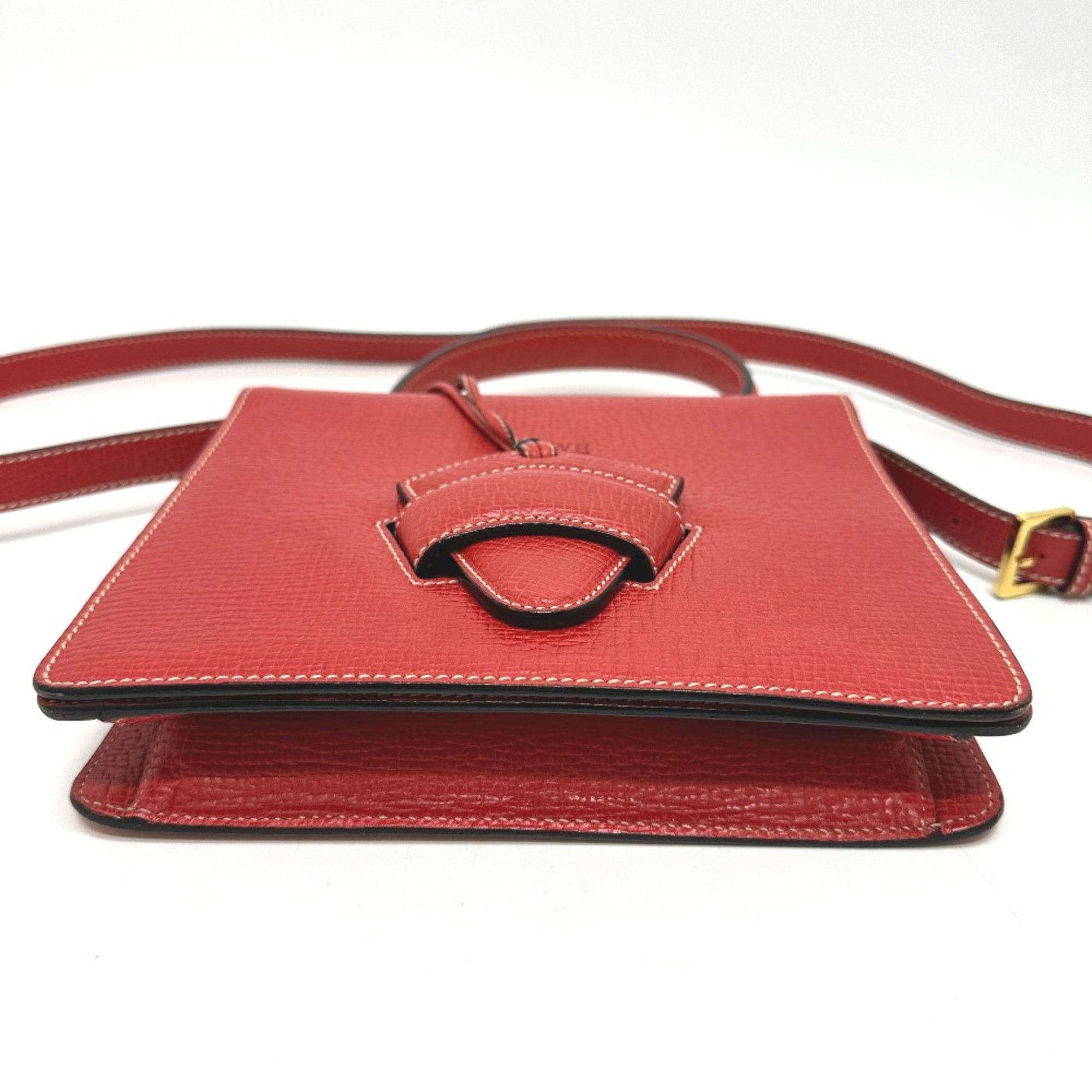 Loewe Loewe 2WAY Shoulder Hand Bag Red Size ONE SIZE - 3 Thumbnail