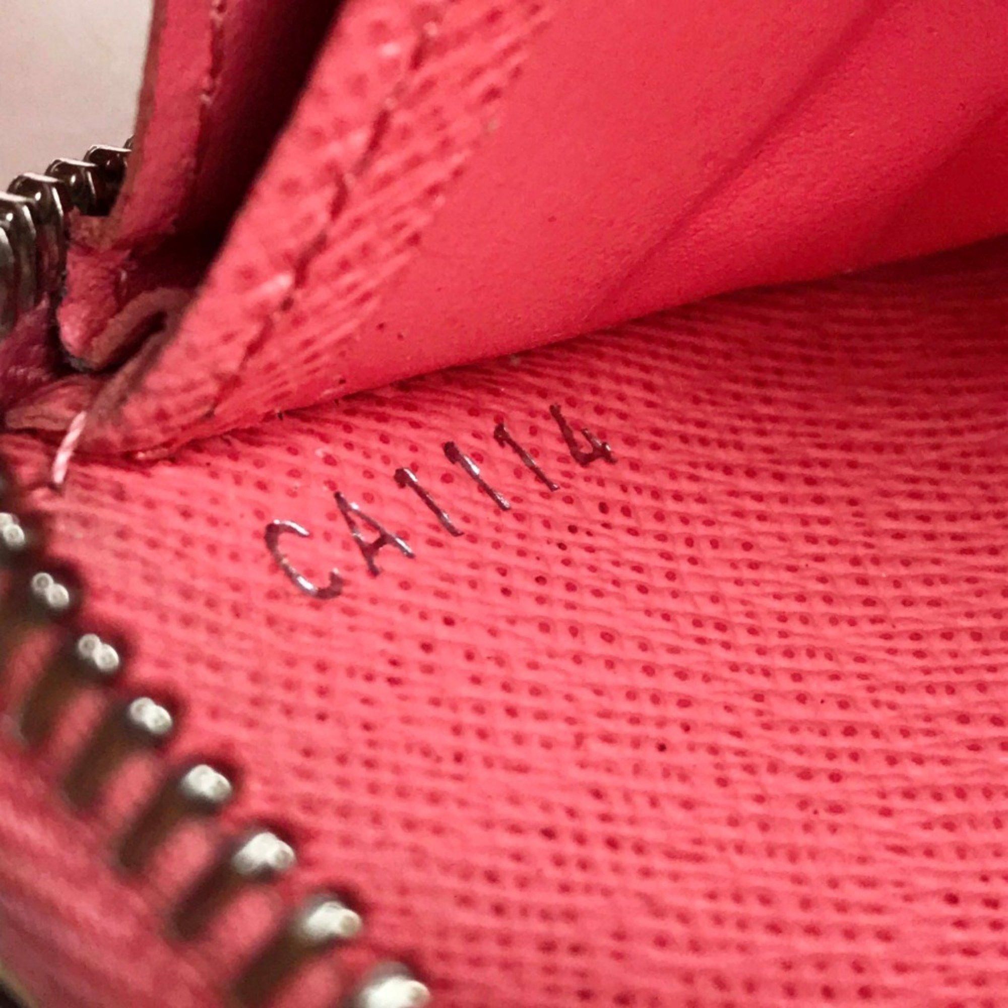 Louis Vuitton Louis Vuitton M60663 Epi Zip Around Long Wallet Long Wallet Corail Pink Based Size ONE SIZE - 10 Thumbnail