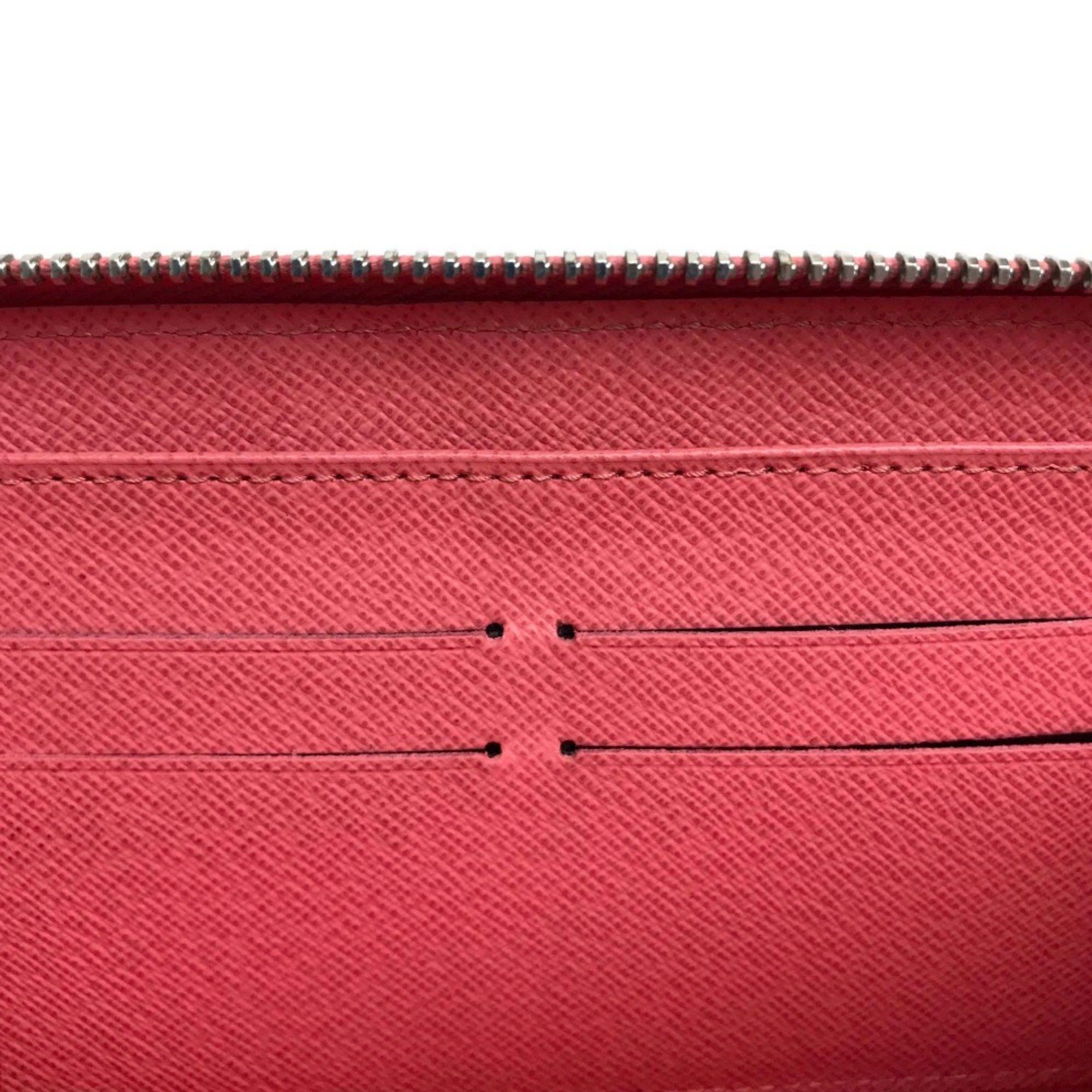 Louis Vuitton Louis Vuitton M60663 Epi Zip Around Long Wallet Long Wallet Corail Pink Based Size ONE SIZE - 8 Thumbnail