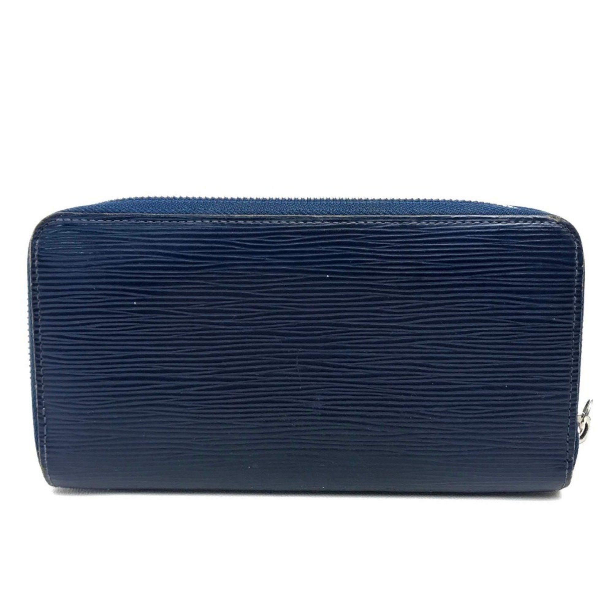 Louis Vuitton Louis Vuitton M60307 Epi Zip Around Long Wallet Long Wallet Indigo Blue blue Size ONE SIZE - 2 Thumbnail