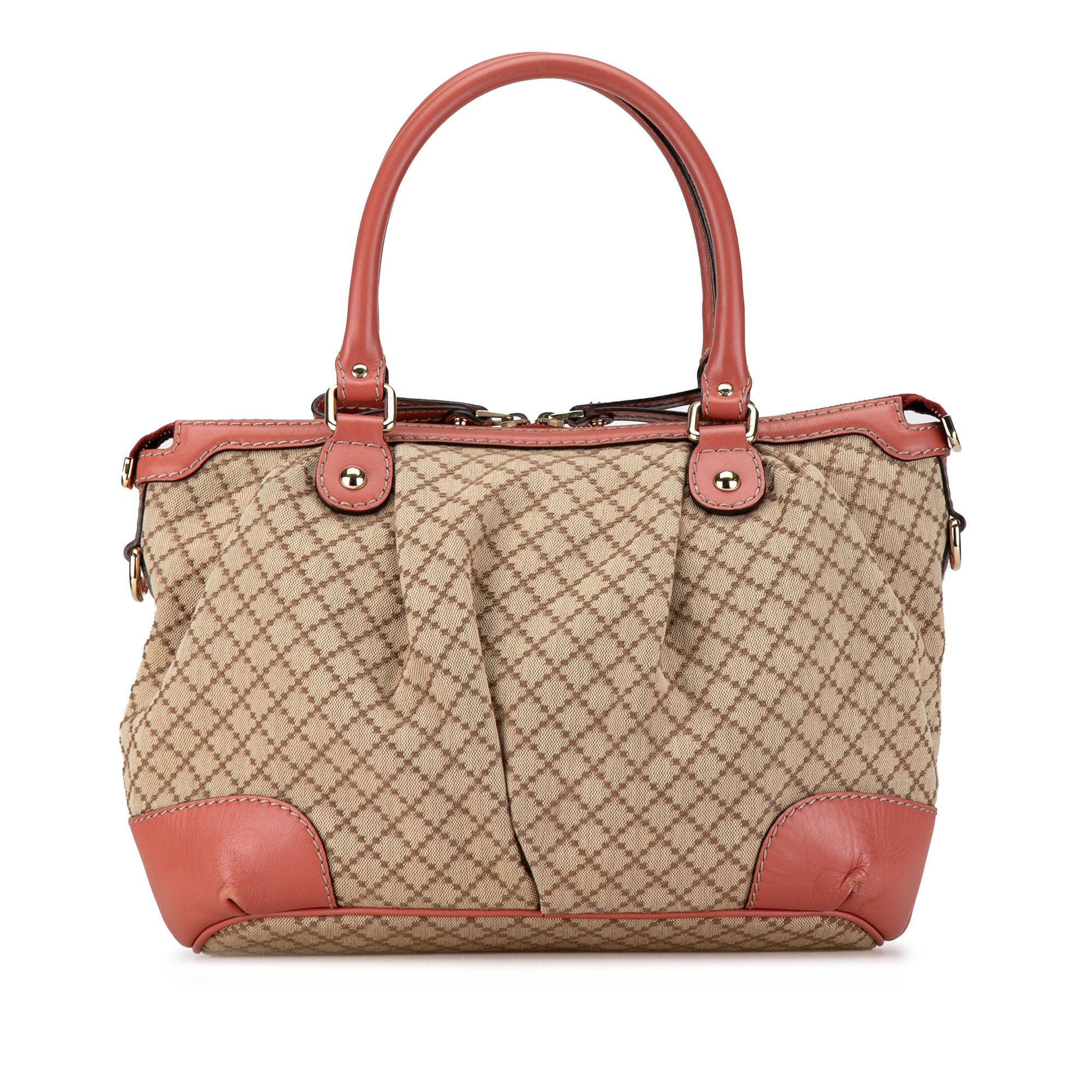 Gucci Gucci Canvas Diamante Sukey Satchel Size ONE SIZE - 3 Thumbnail