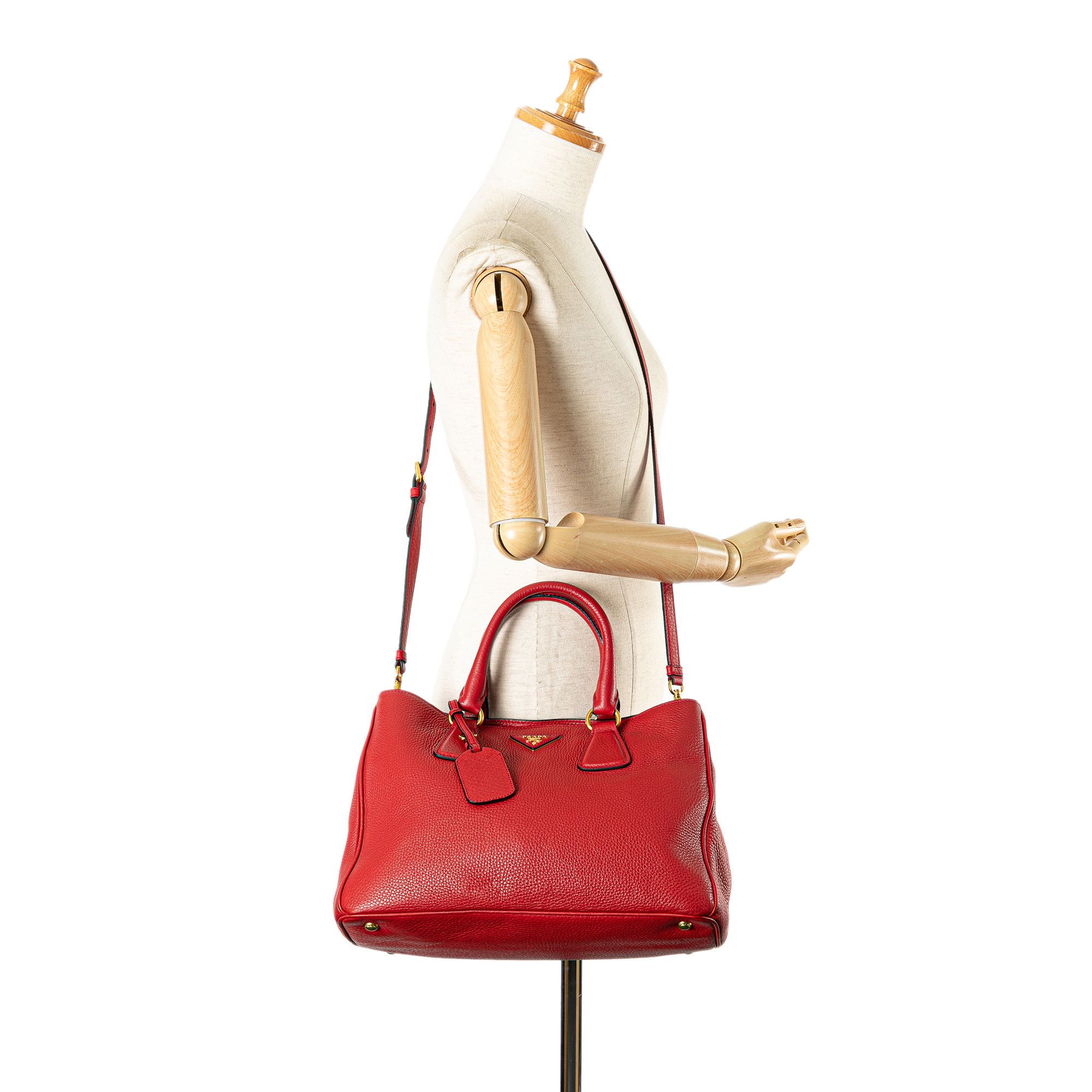 Prada Prada Vitello Daino Satchel Size ONE SIZE - 9 Thumbnail