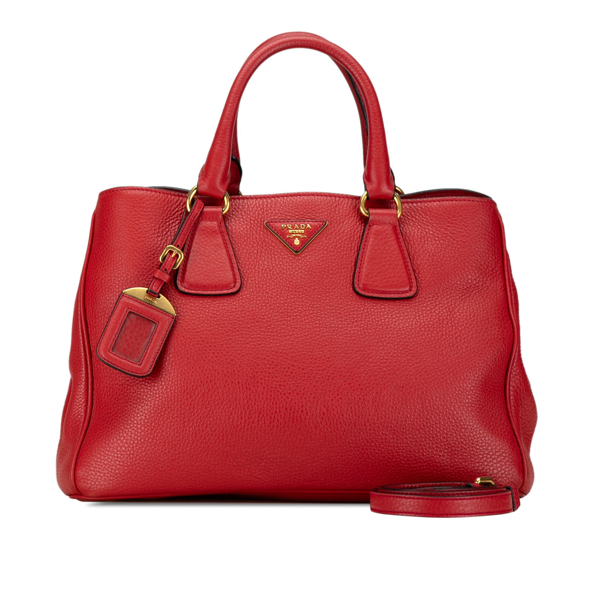 Prada Prada Vitello Daino Satchel Size ONE SIZE - 10 Thumbnail
