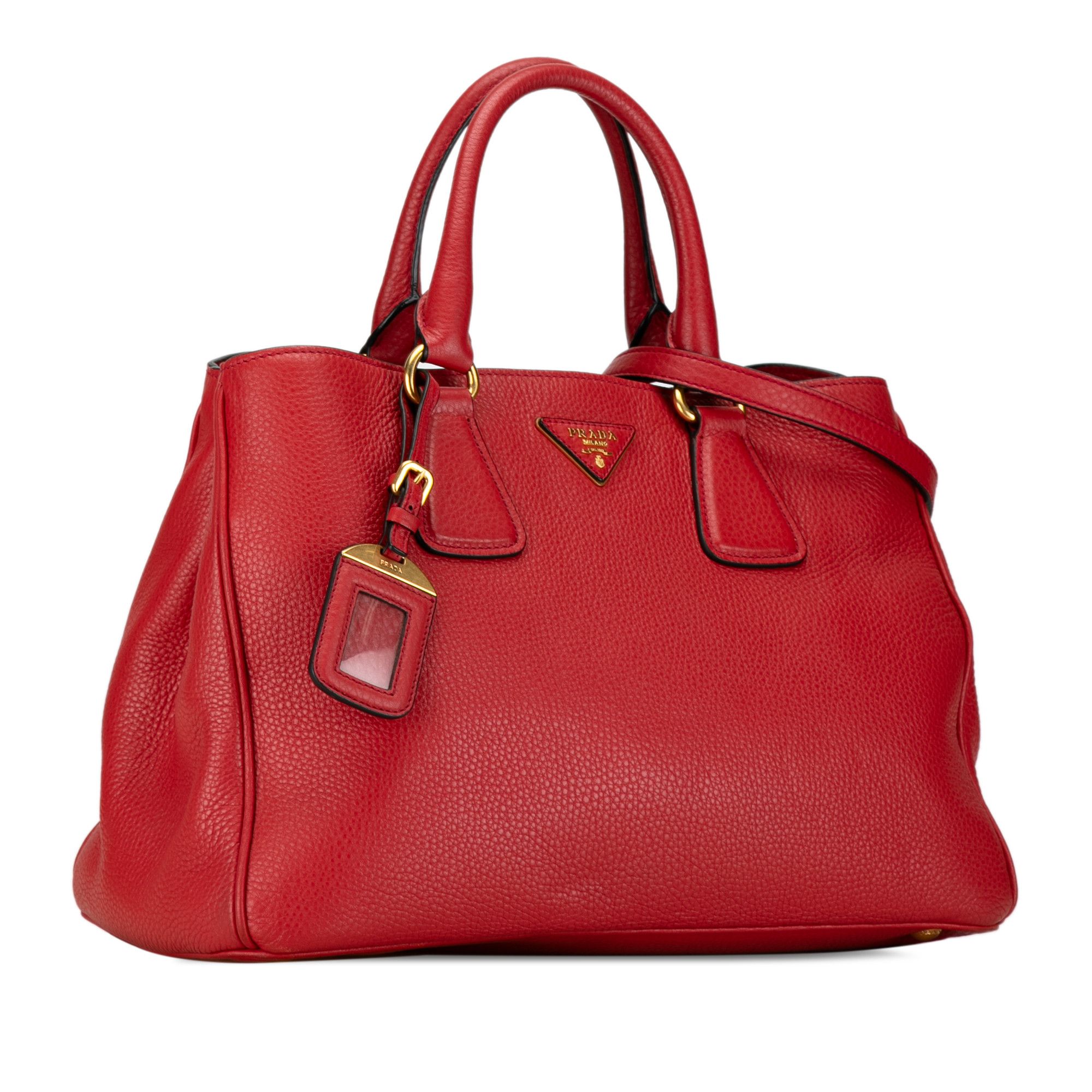 Prada Prada Vitello Daino Satchel Size ONE SIZE - 2 Thumbnail
