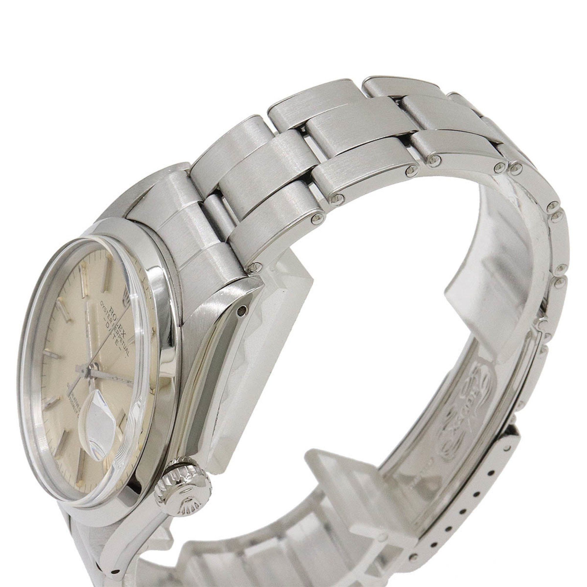 Rolex Rolex Oyster Perpetual Date Silver Dial SS Men's AT Automatic Watch No. 19 1500 Size ONE SIZE - 7 Thumbnail
