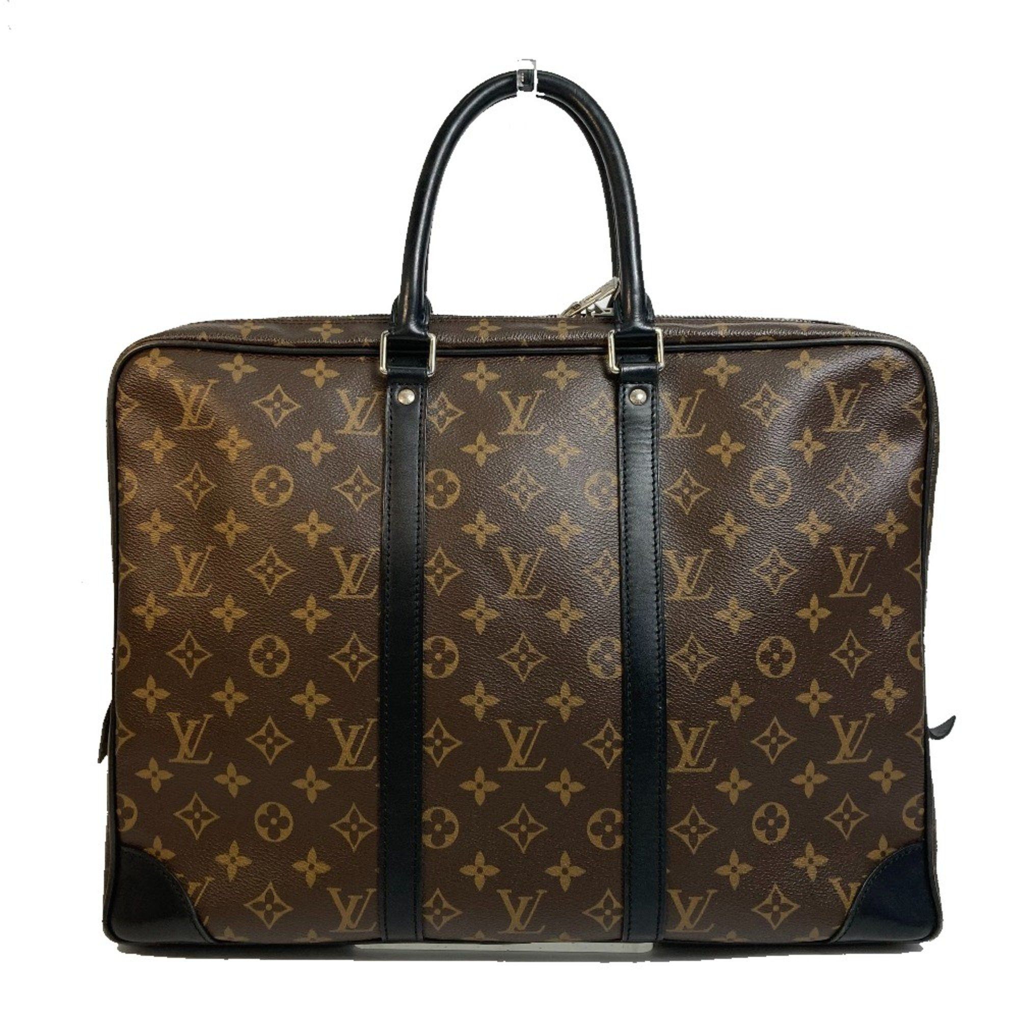 Louis Vuitton Louis Vuitton M40225 Monogram-Macassar bag business bag Briefcase Brown Size ONE SIZE - 2 Thumbnail