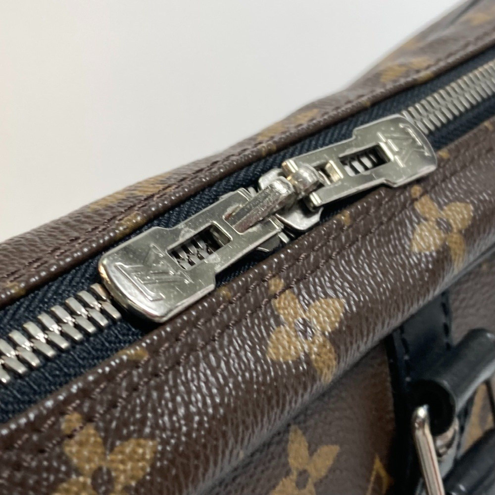 Louis Vuitton Louis Vuitton M40225 Monogram-Macassar bag business bag Briefcase Brown Size ONE SIZE - 11 Thumbnail