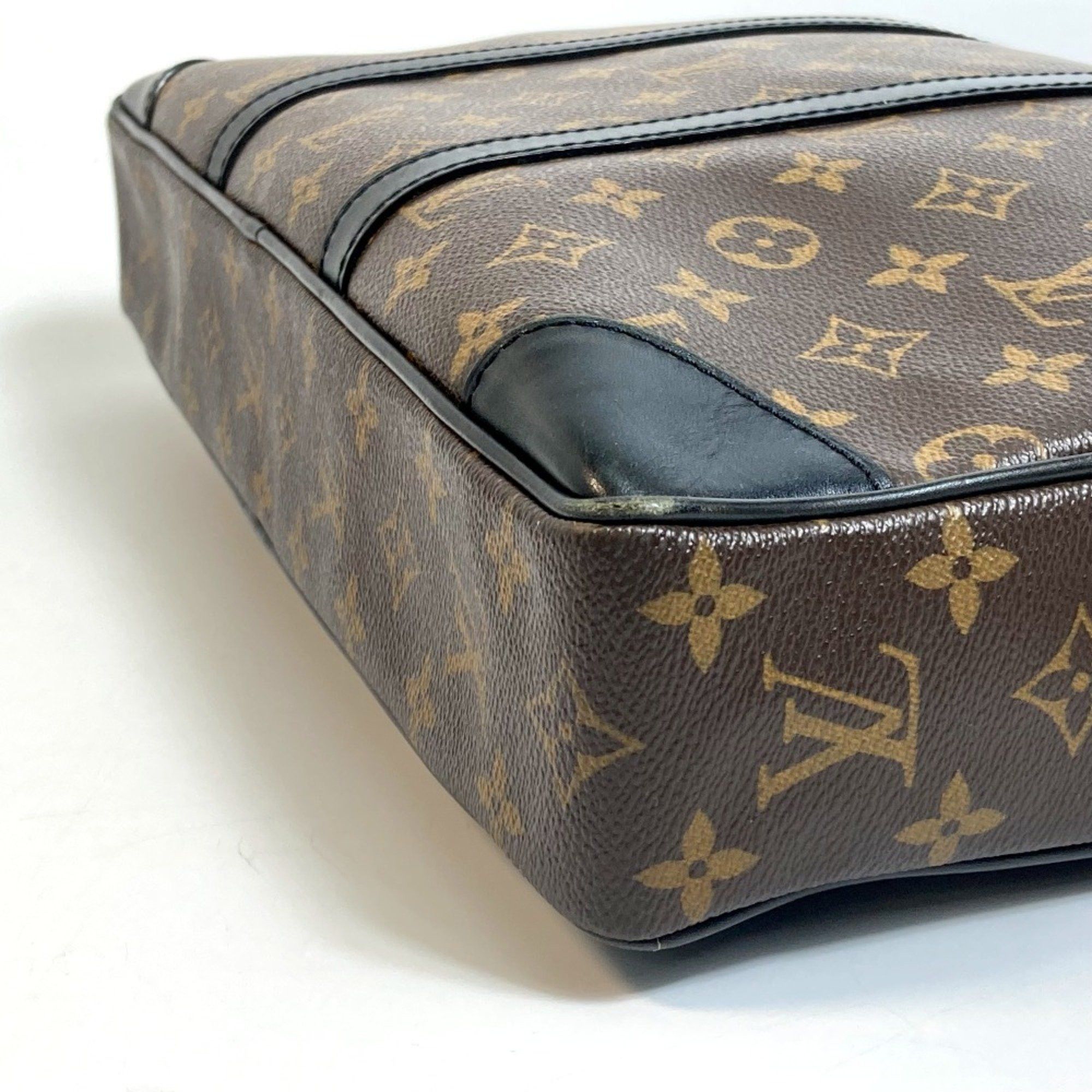 Louis Vuitton Louis Vuitton M40225 Monogram-Macassar bag business bag Briefcase Brown Size ONE SIZE - 7 Thumbnail
