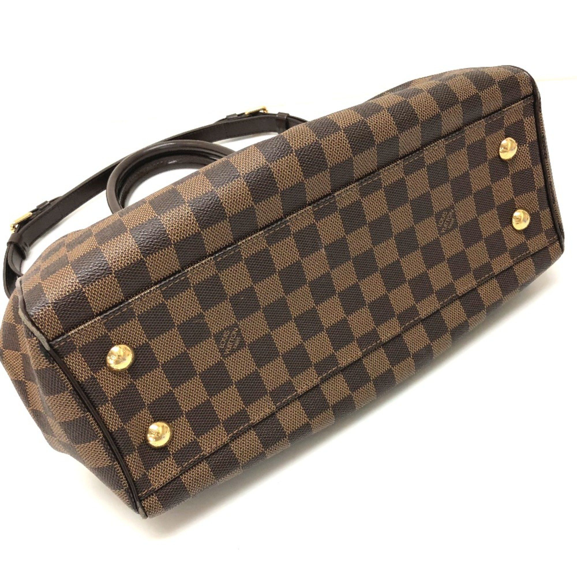 Louis Vuitton Louis Vuitton N51997 Damier Bag Hand Bag Ebene Brown Size ONE SIZE - 6 Thumbnail