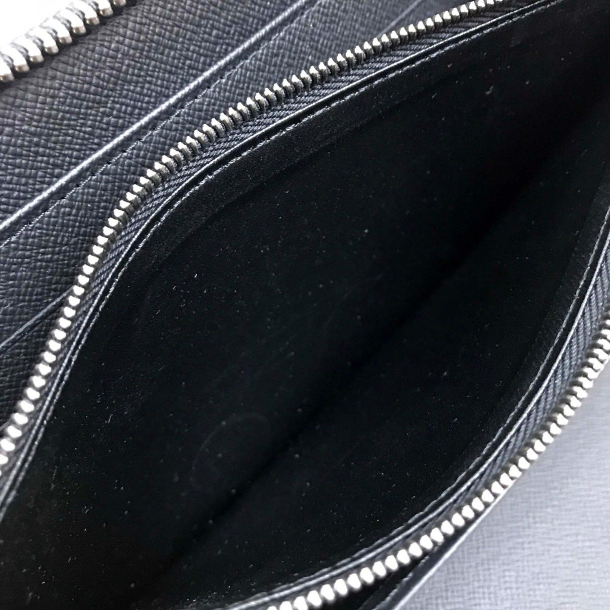 Louis Vuitton Louis Vuitton N40204 Damier Graphite Zip Around Long Wallet Black Multicolore Size ONE SIZE - 9 Thumbnail