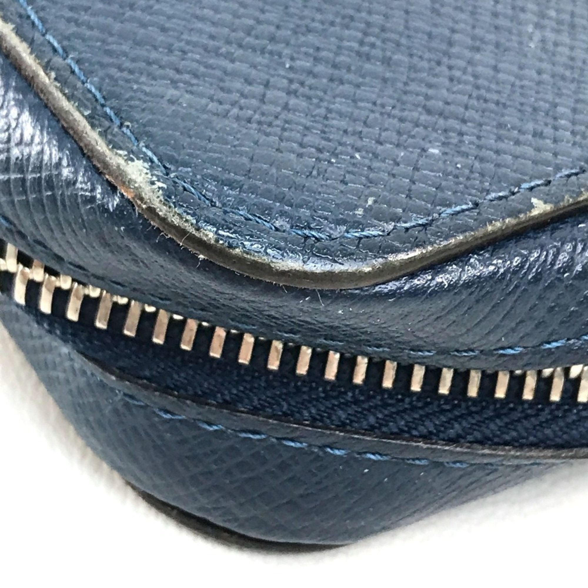 Louis Vuitton Louis Vuitton M42098 Taiga Bag Clutch bag with handle Long Wallet Ocan Blue Based Size ONE SIZE - 5 Thumbnail