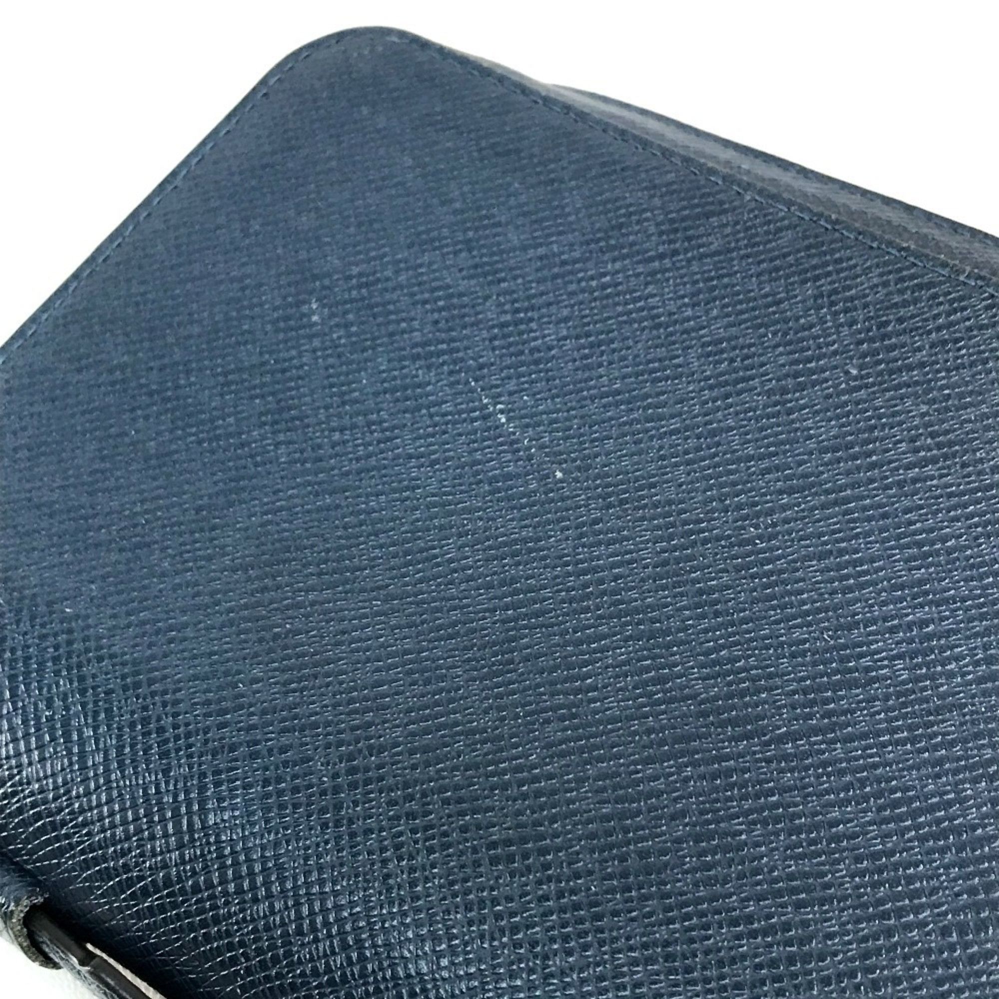 Louis Vuitton Louis Vuitton M42098 Taiga Bag Clutch bag with handle Long Wallet Ocan Blue Based Size ONE SIZE - 10 Thumbnail