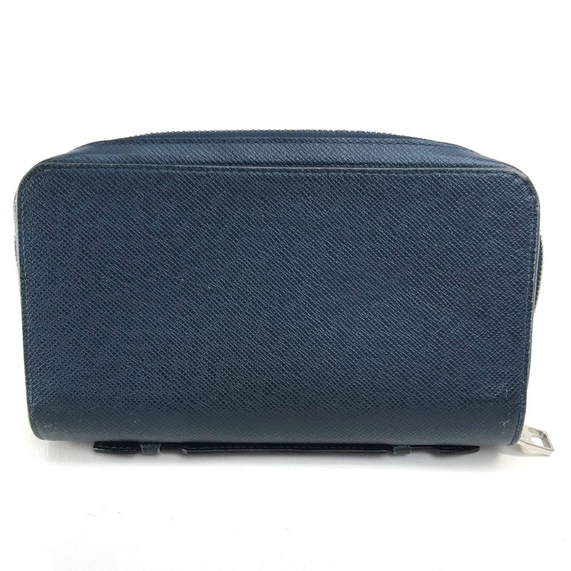 Louis Vuitton Louis Vuitton M42098 Taiga Bag Clutch bag with handle Long Wallet Ocan Blue Based Size ONE SIZE - 2 Thumbnail