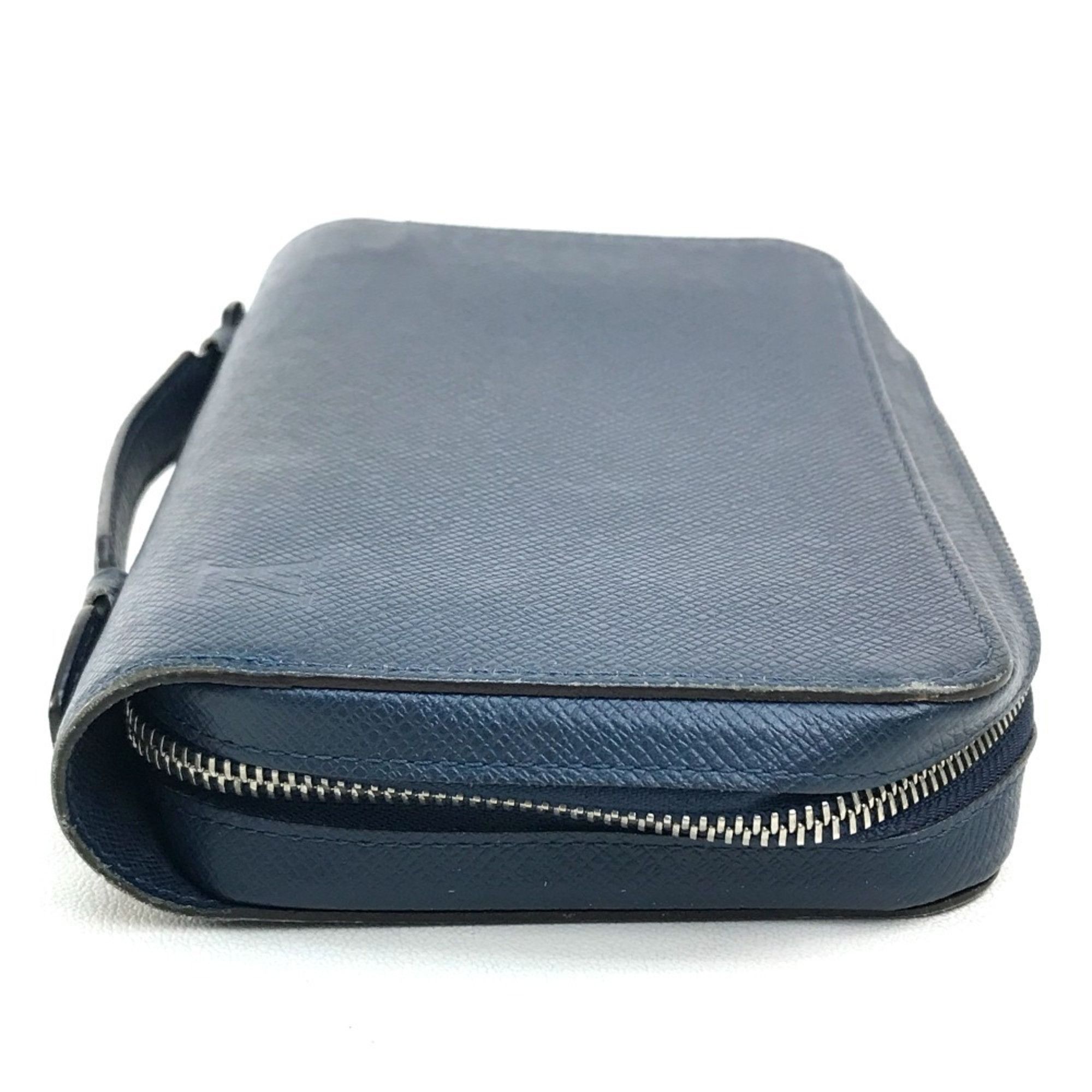 Louis Vuitton Louis Vuitton M42098 Taiga Bag Clutch bag with handle Long Wallet Ocan Blue Based Size ONE SIZE - 3 Thumbnail