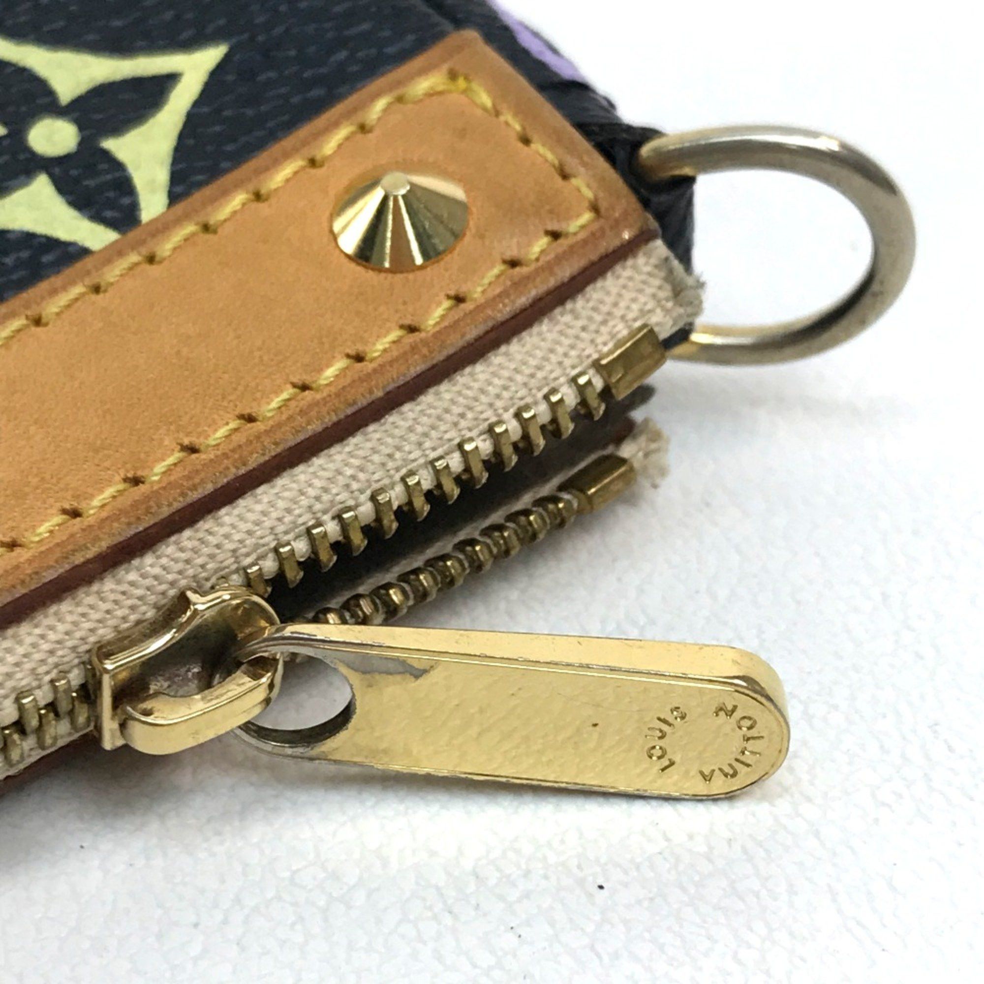 Louis Vuitton Louis Vuitton M92648 MonogramMulticolore Bag Mini Shoulder Bag Pouch Noir Black x Multicolore Size ONE SIZE - 7 Thumbnail