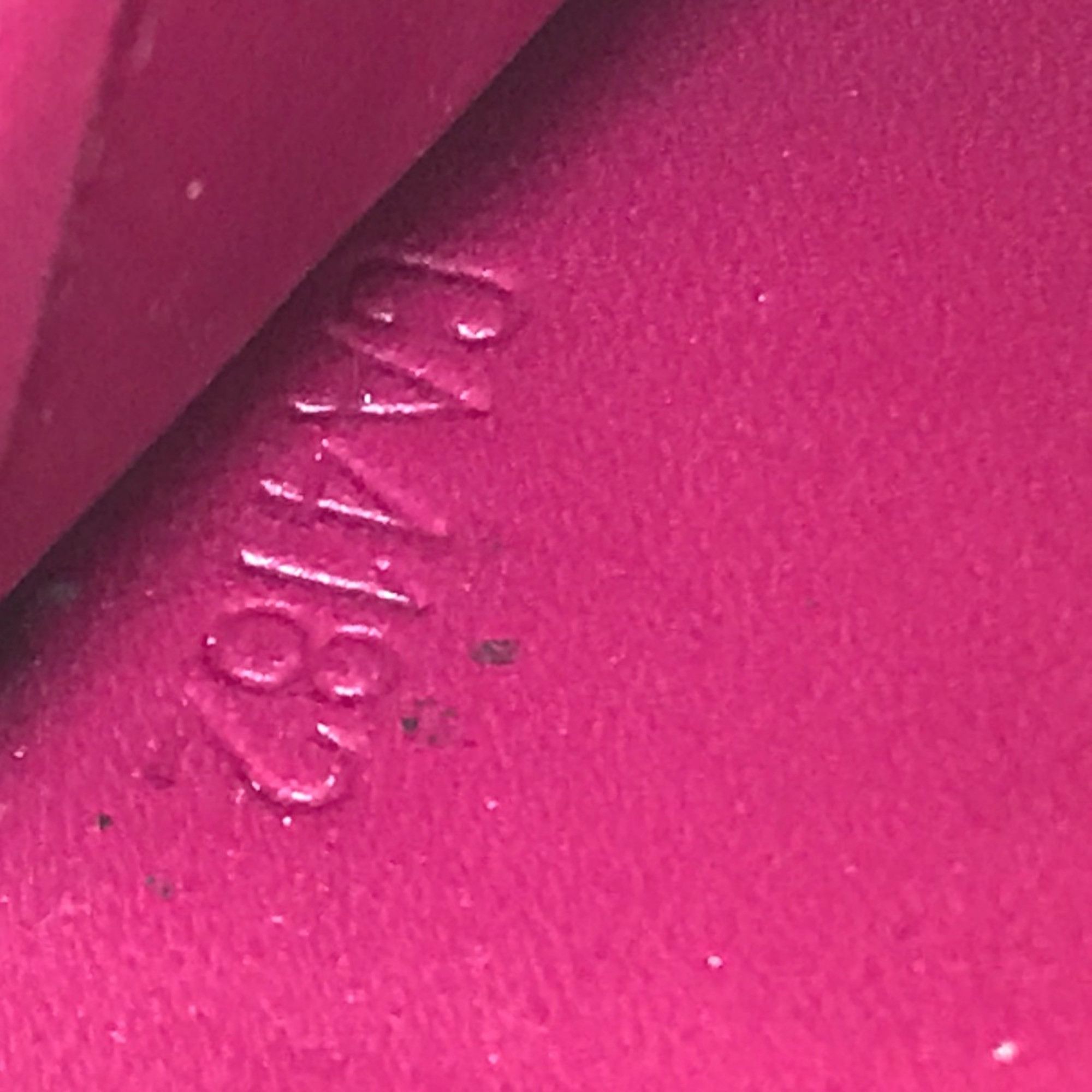 Louis Vuitton Louis Vuitton M91597 MonogramVernis Long Wallet Rose Andian Dark Pink Based Size ONE SIZE - 13 Thumbnail