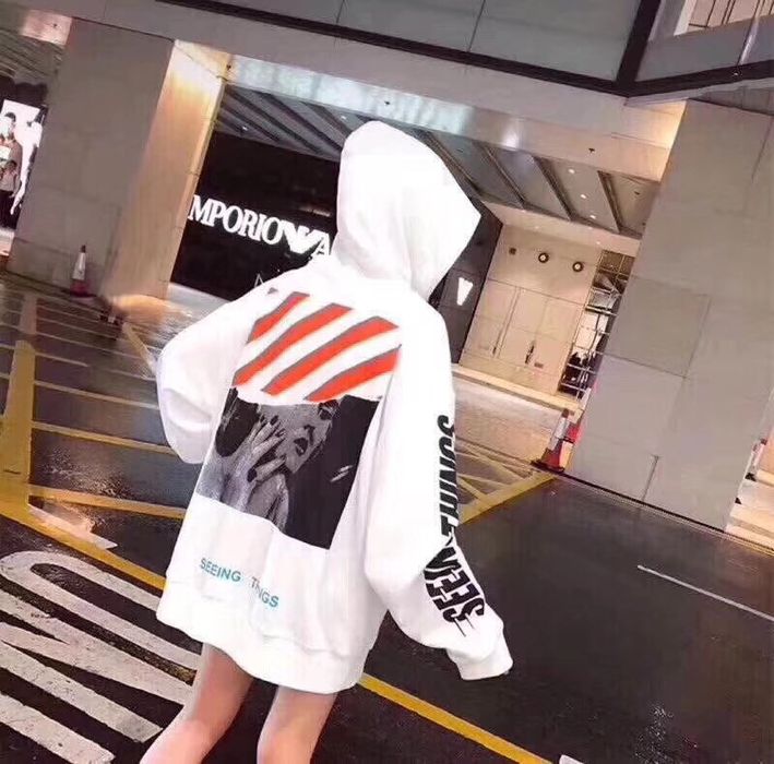 Marilyn monroe hotsell off white hoodie