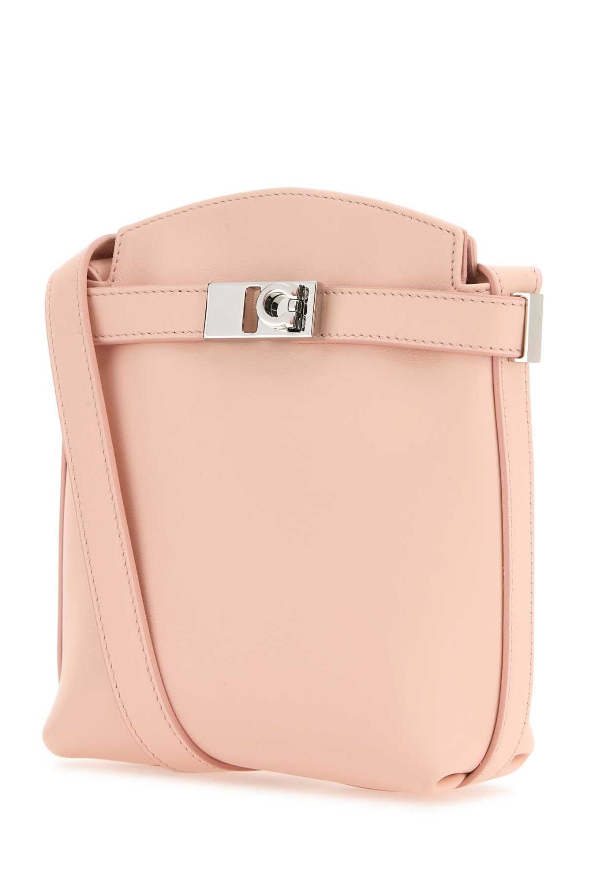 Salvatore Ferragamo Pastel Pink Leather Gancini Phone Case Size ONE SIZE - 2 Thumbnail