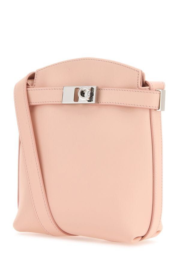 Salvatore Ferragamo Pastel Pink Leather Gancini Phone Case Size ONE SIZE - 4 Thumbnail