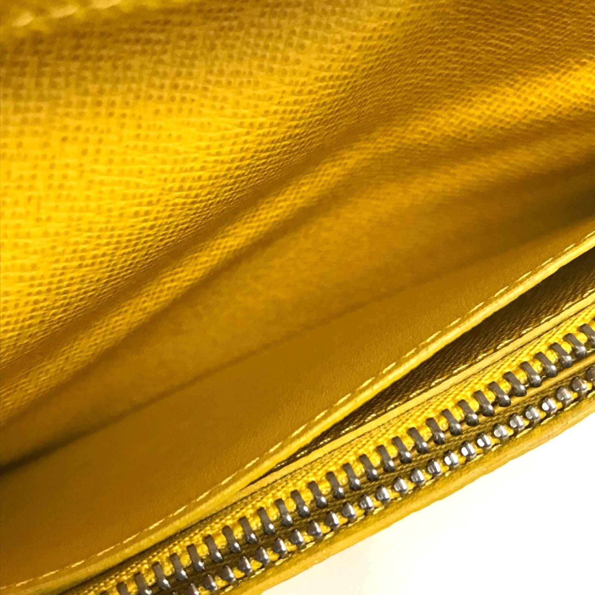 Louis Vuitton Louis Vuitton M42087 Taiga Long Wallet Jaune yellow Size ONE SIZE - 12 Thumbnail