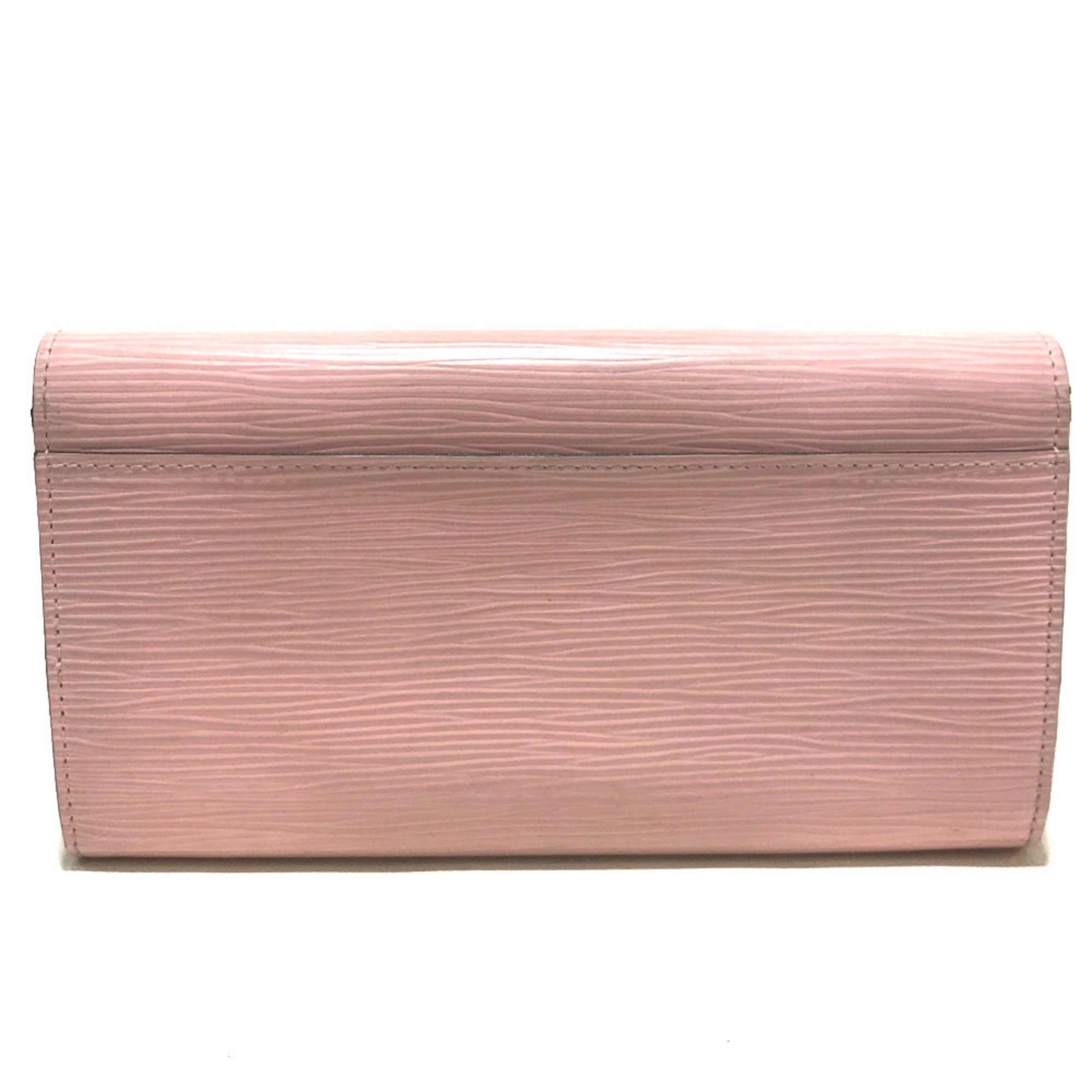 Louis Vuitton Louis Vuitton M61394 Epi Folded wallet Rose Nacre pink Size ONE SIZE - 2 Thumbnail