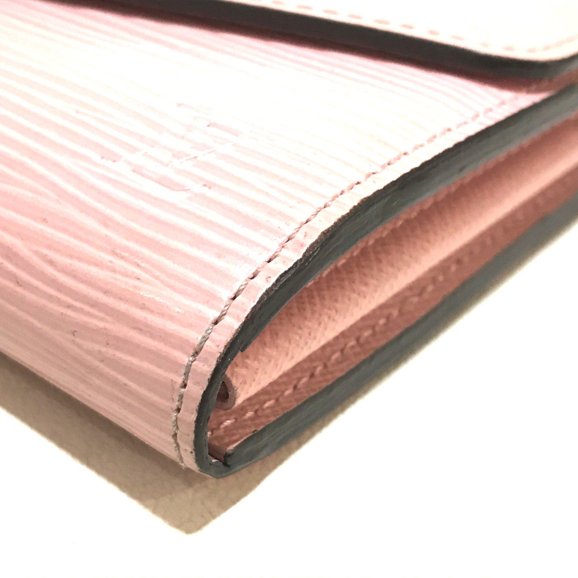 Louis Vuitton Louis Vuitton M61394 Epi Folded wallet Rose Nacre pink Size ONE SIZE - 4 Thumbnail