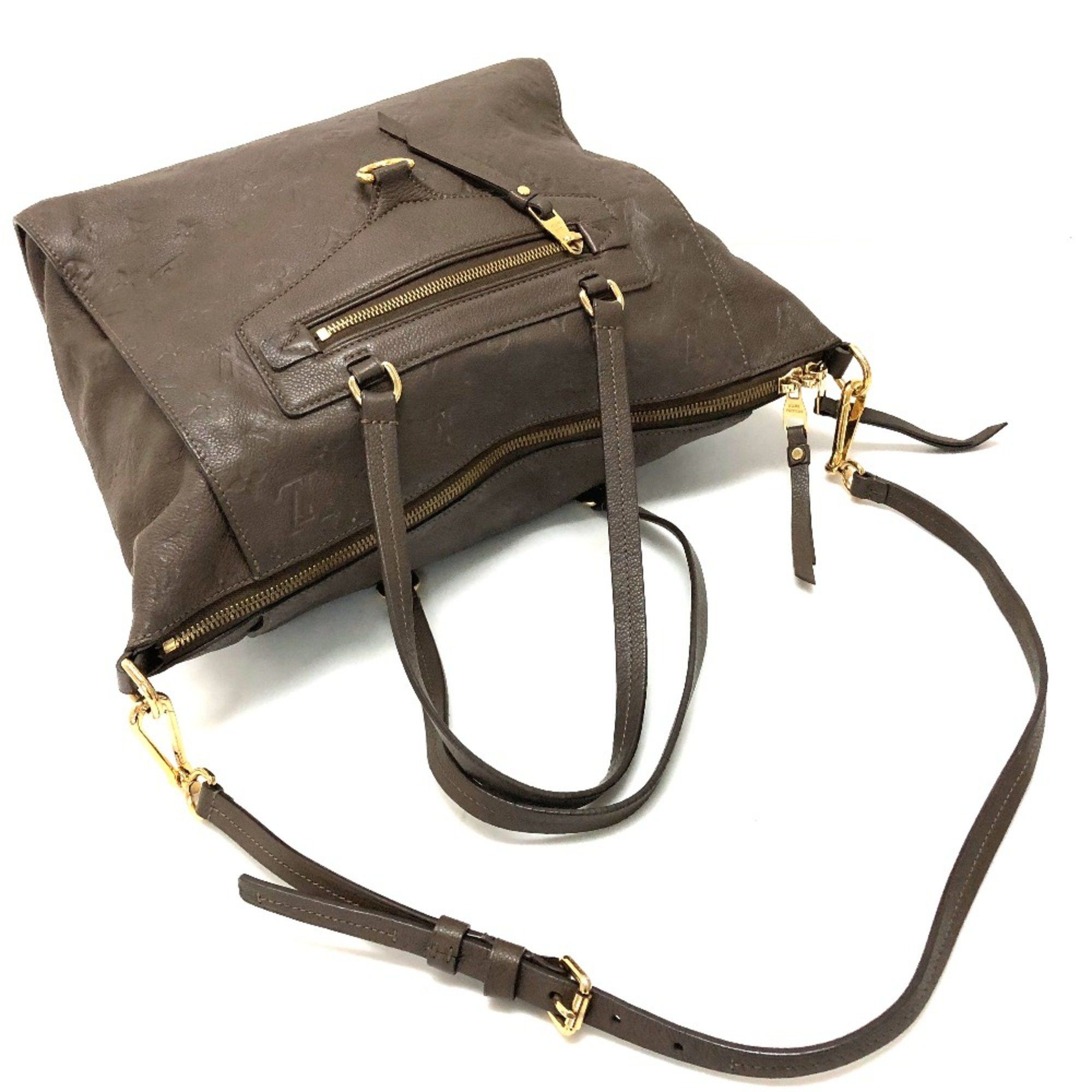 Louis Vuitton Louis Vuitton M43409 Monogram Empreinte Bag Shoulder Bag Hand Bag Ombre Brown Size ONE SIZE - 4 Thumbnail