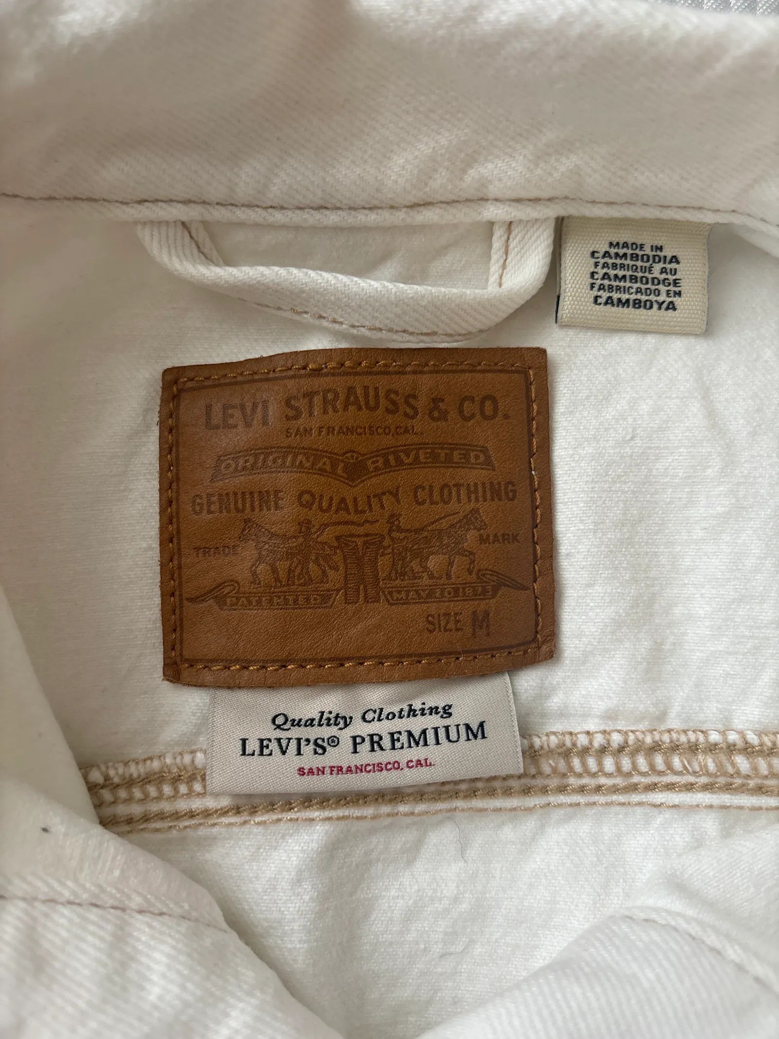 Levi's Levi's Xs väst Vest Size M / US 6-8 / IT 42-44 - 2 Thumbnail