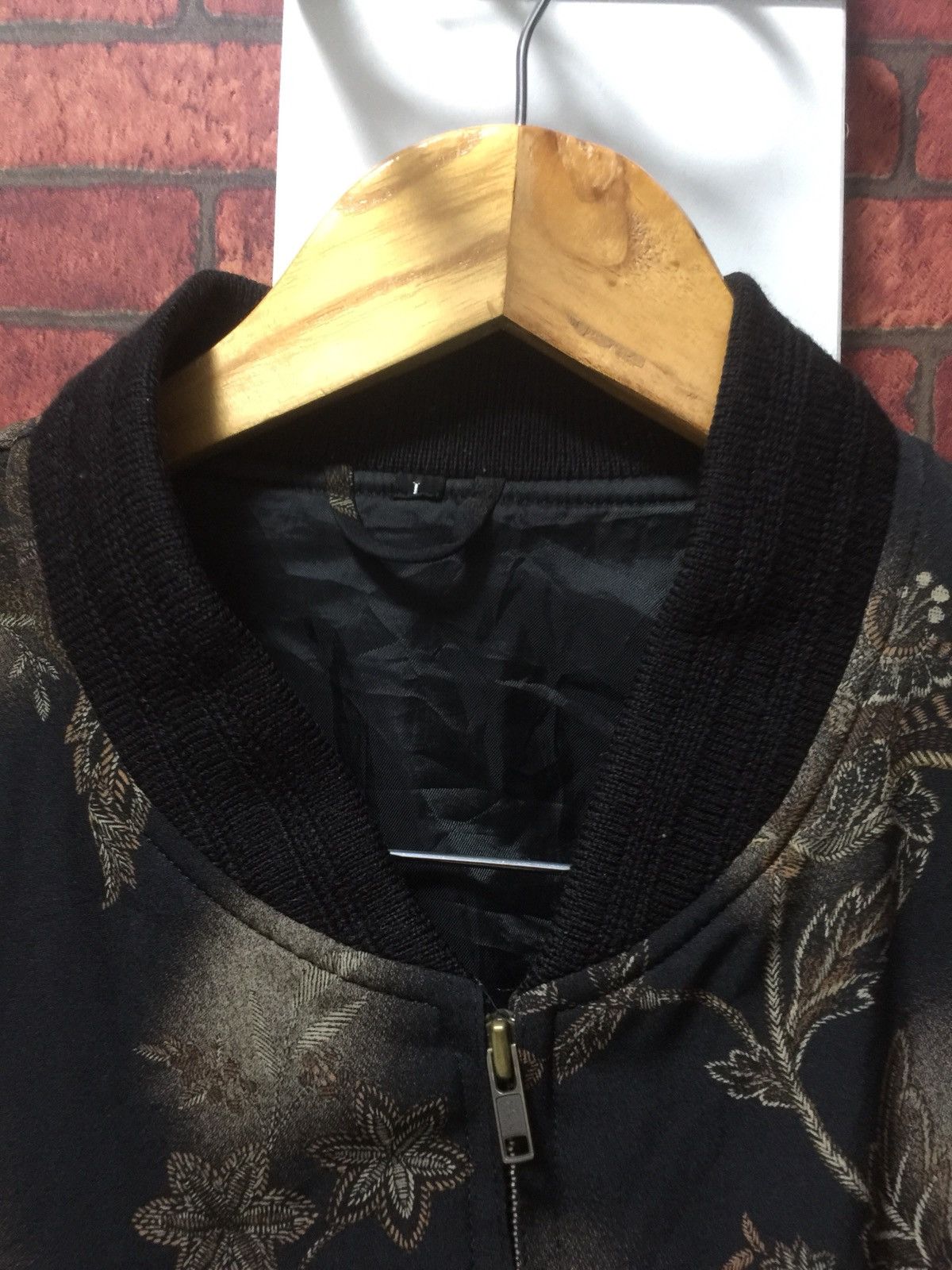 Japanese Brand × Vintage Rare full print flora bomber style jaclet saiz M Size US M / EU 48-50 / 2 - 4 Thumbnail