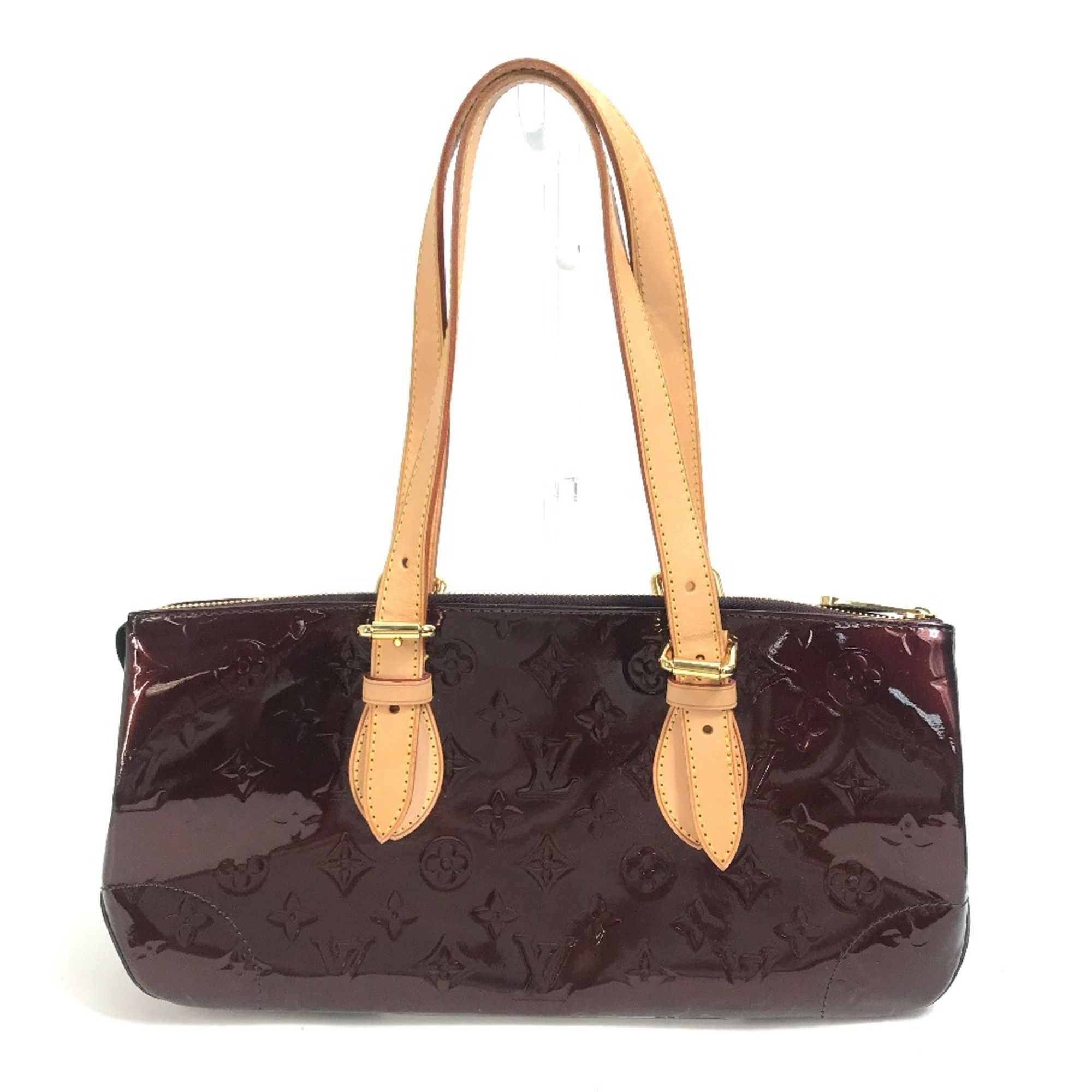 Louis Vuitton Louis Vuitton M93510 MonogramVernis bag shawl Shoulder Bag Amarante wine-red Size ONE SIZE - 2 Thumbnail