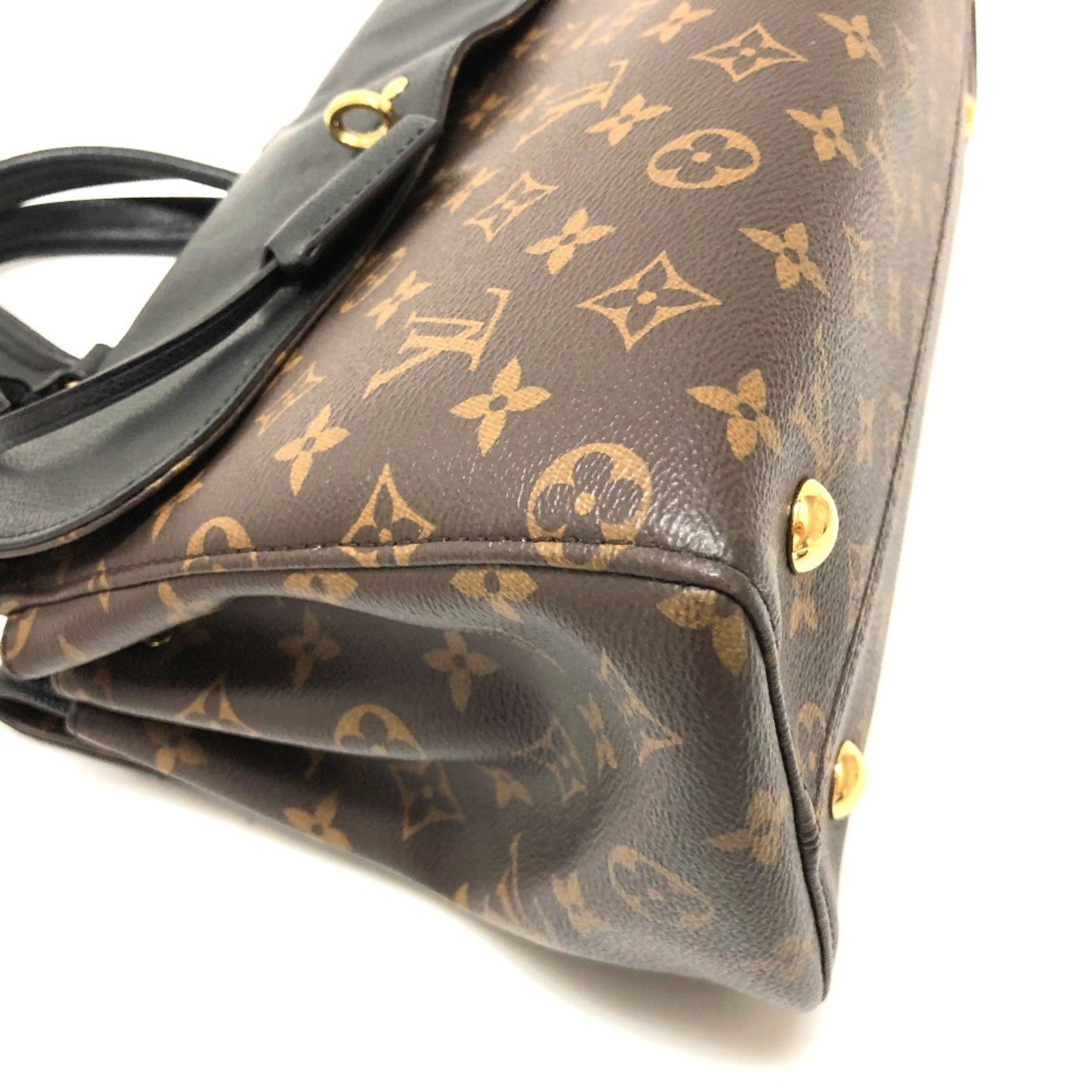 Louis Vuitton Louis Vuitton M41737 Monogram2WAYTote BagShoulder Bag Hand Bag Noir Black Size ONE SIZE - 8 Thumbnail
