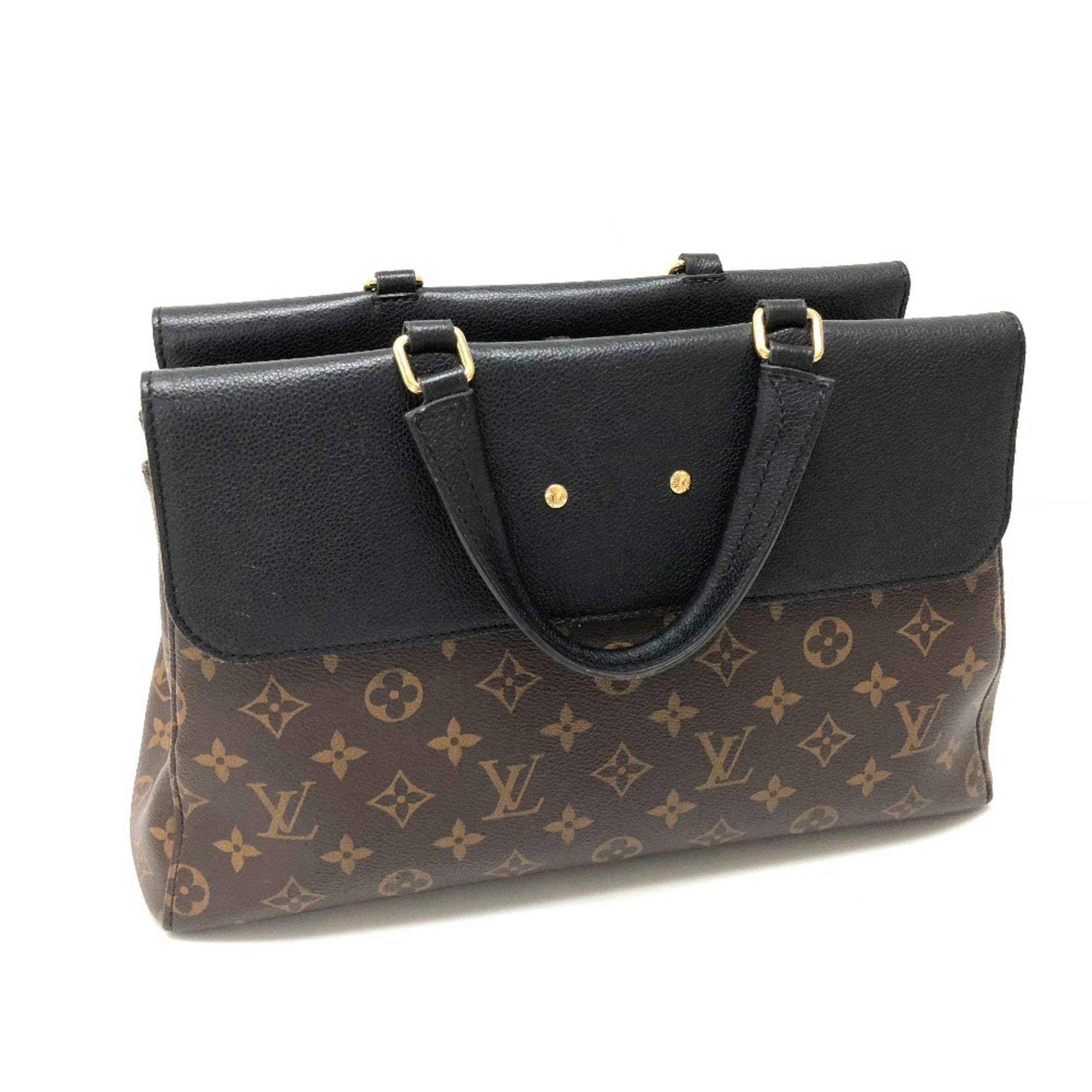 Louis Vuitton Louis Vuitton M41737 Monogram2WAYTote BagShoulder Bag Hand Bag Noir Black Size ONE SIZE - 10 Thumbnail